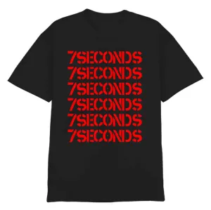 7 Seconds - Stacked Logo t-shirt