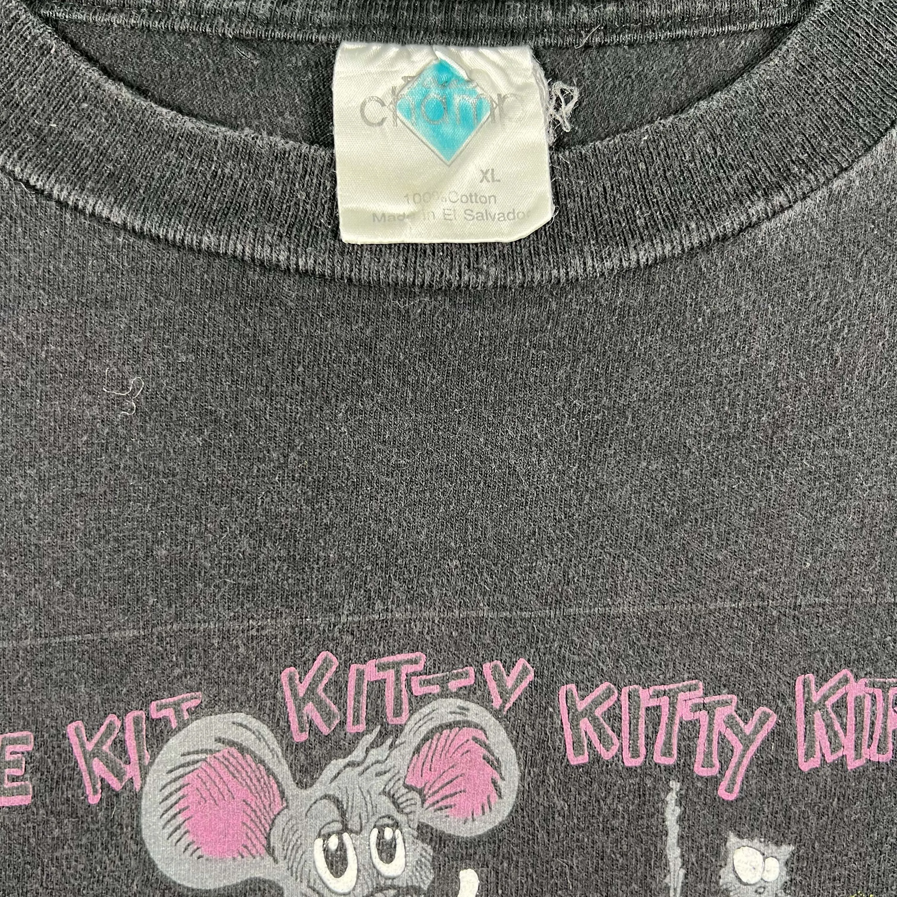 80s 'Here Kitty Kitty' NSFW Tee- XL