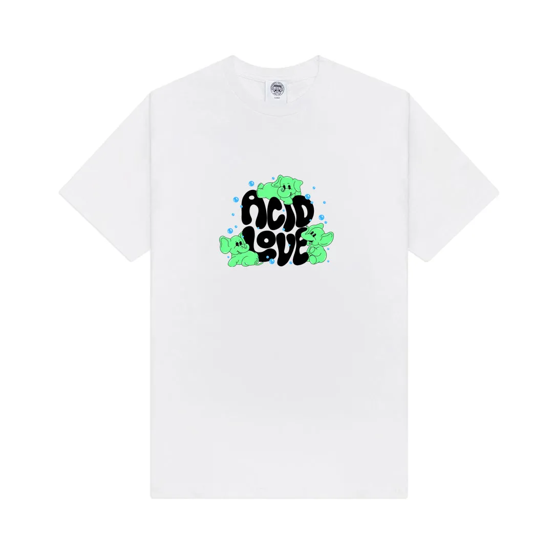 ACID LOVE 0.06 'Fantasy' Tee - White