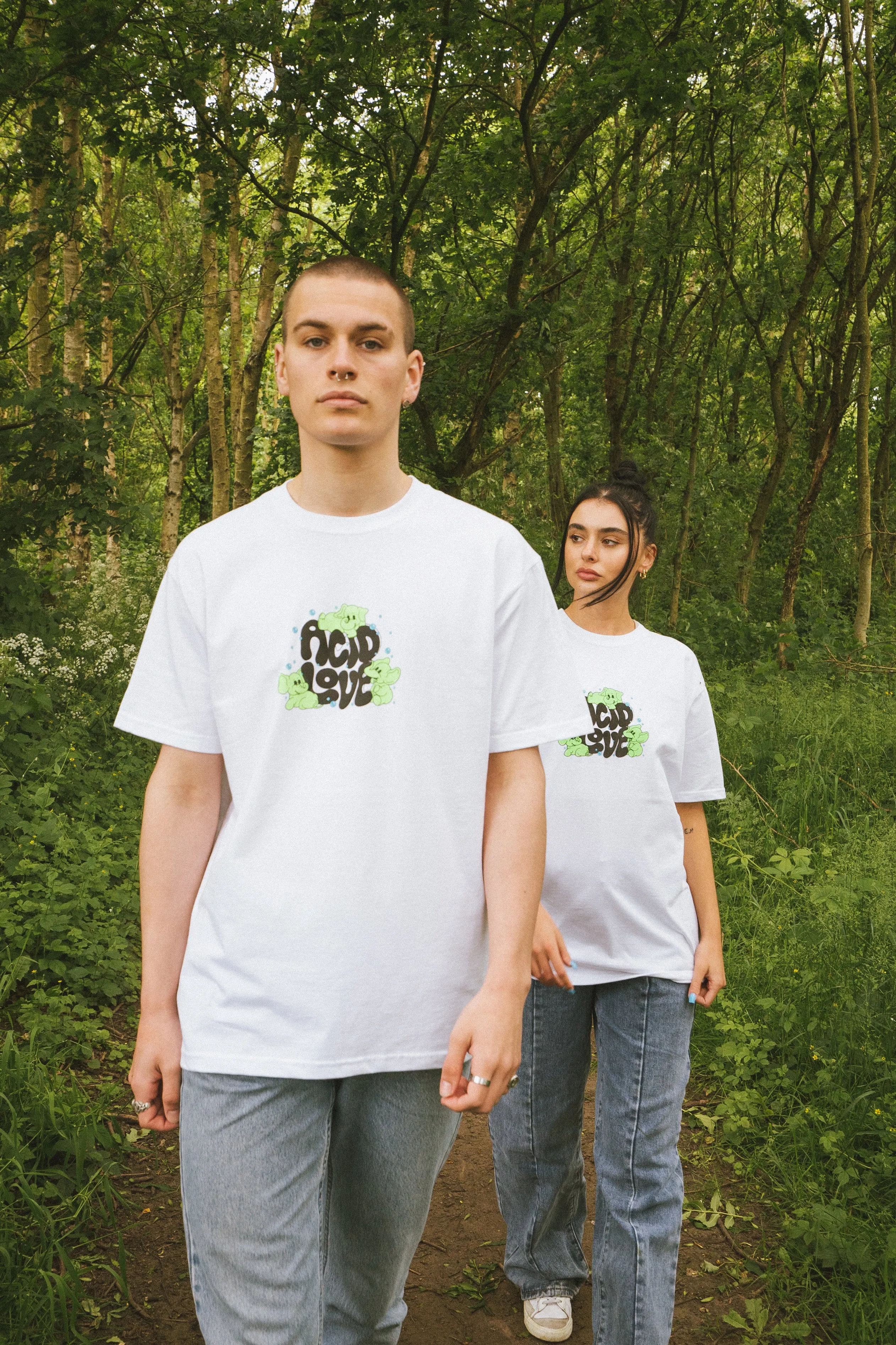 ACID LOVE 0.06 'Fantasy' Tee - White