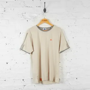 Adidas 90s Sports T Shirt - Beige - L