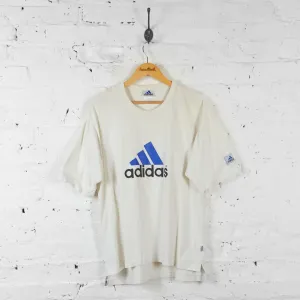 Adidas 90s  T Shirt - White - L