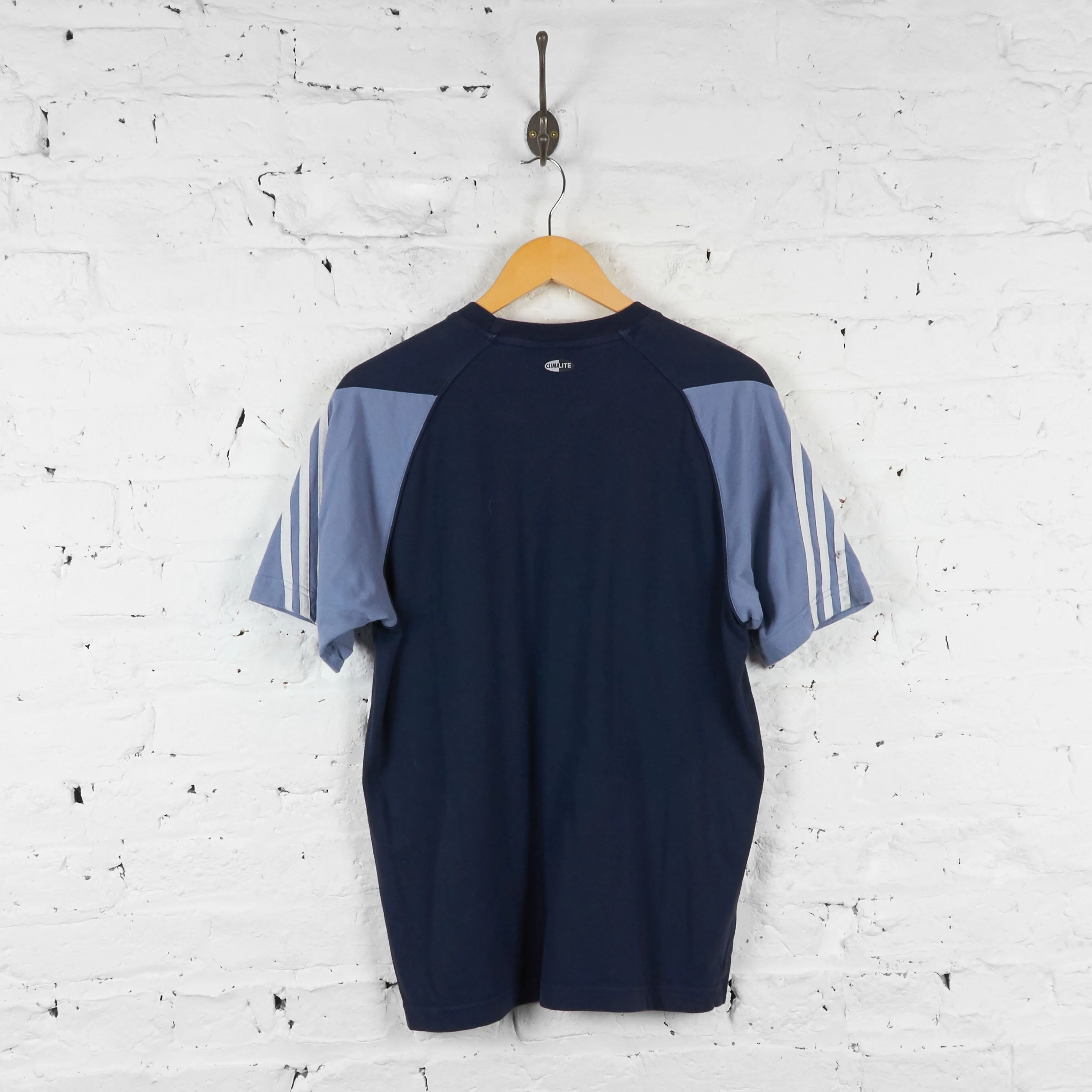 Adidas T Shirt - Blue - S