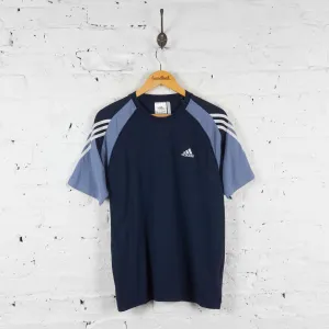 Adidas T Shirt - Blue - S