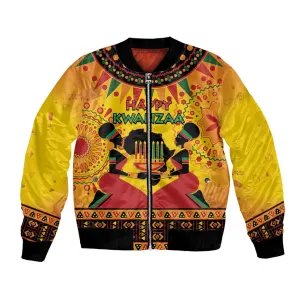 Afro-Americans Kwanzaa Bomber Jacket African Pattern LT15