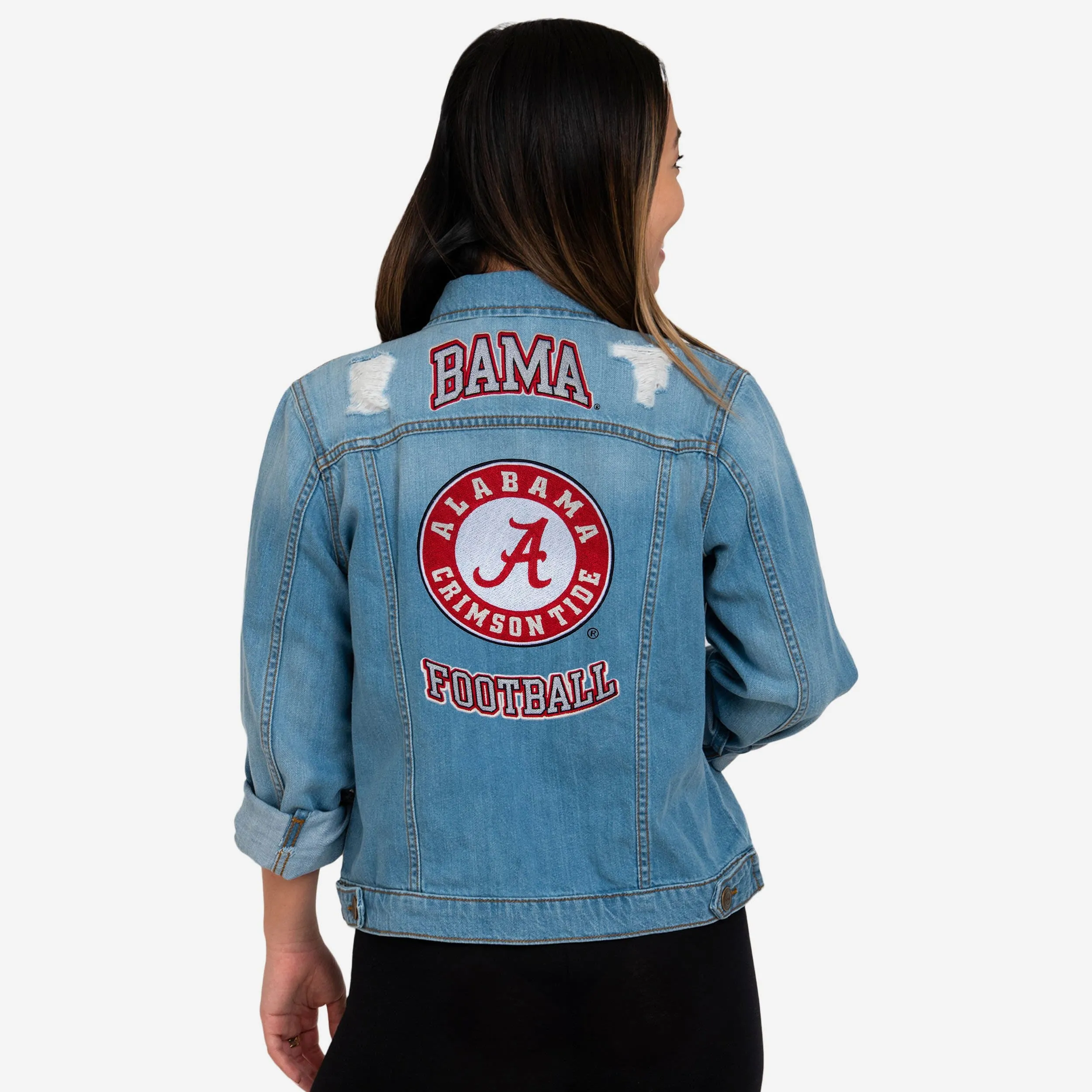 Alabama Crimson Tide Womens Denim Days Jacket