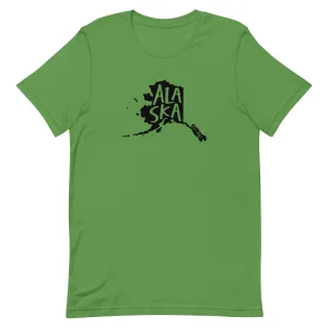 Alaska Cutout T-Shirt (Black Logo)