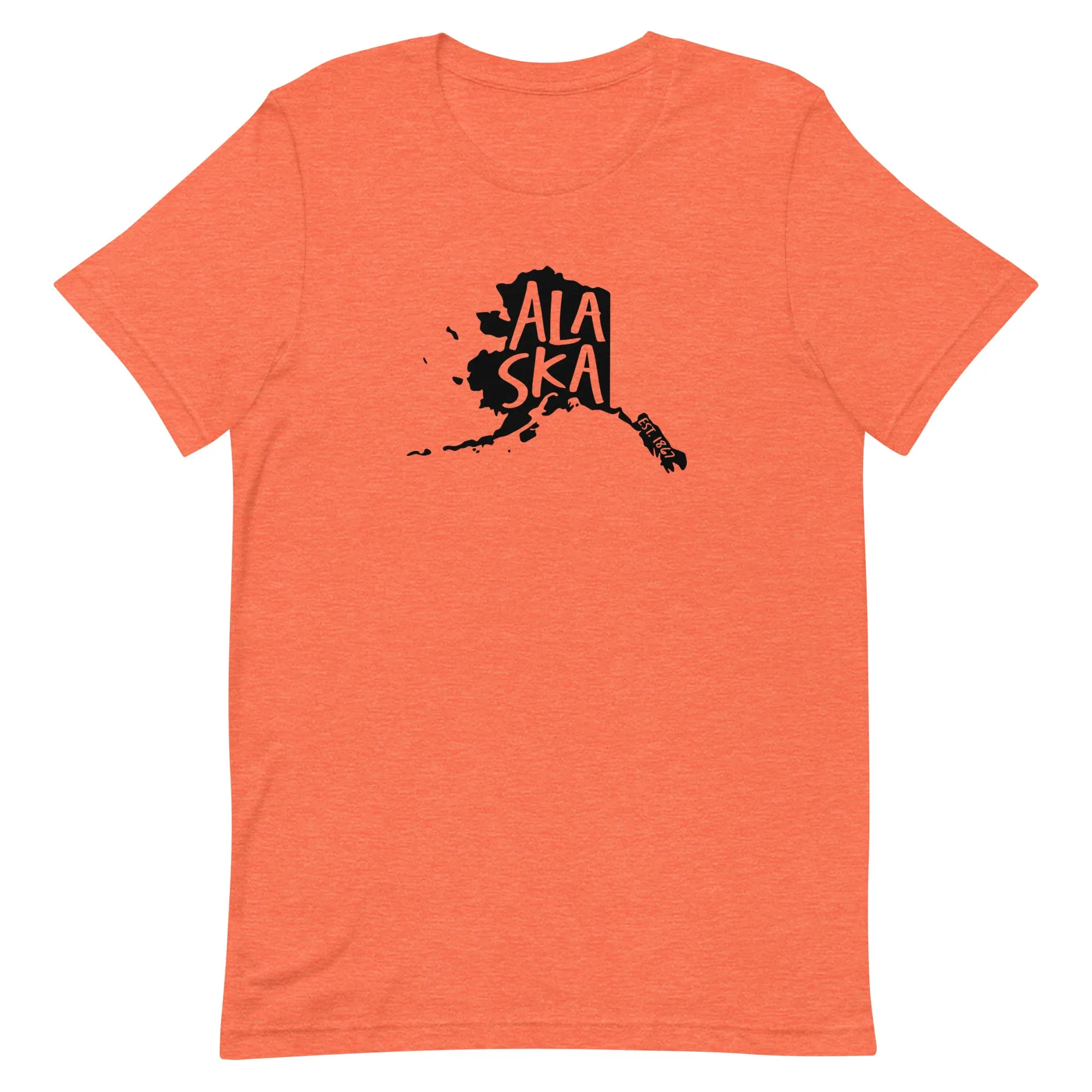 Alaska Cutout T-Shirt (Black Logo)
