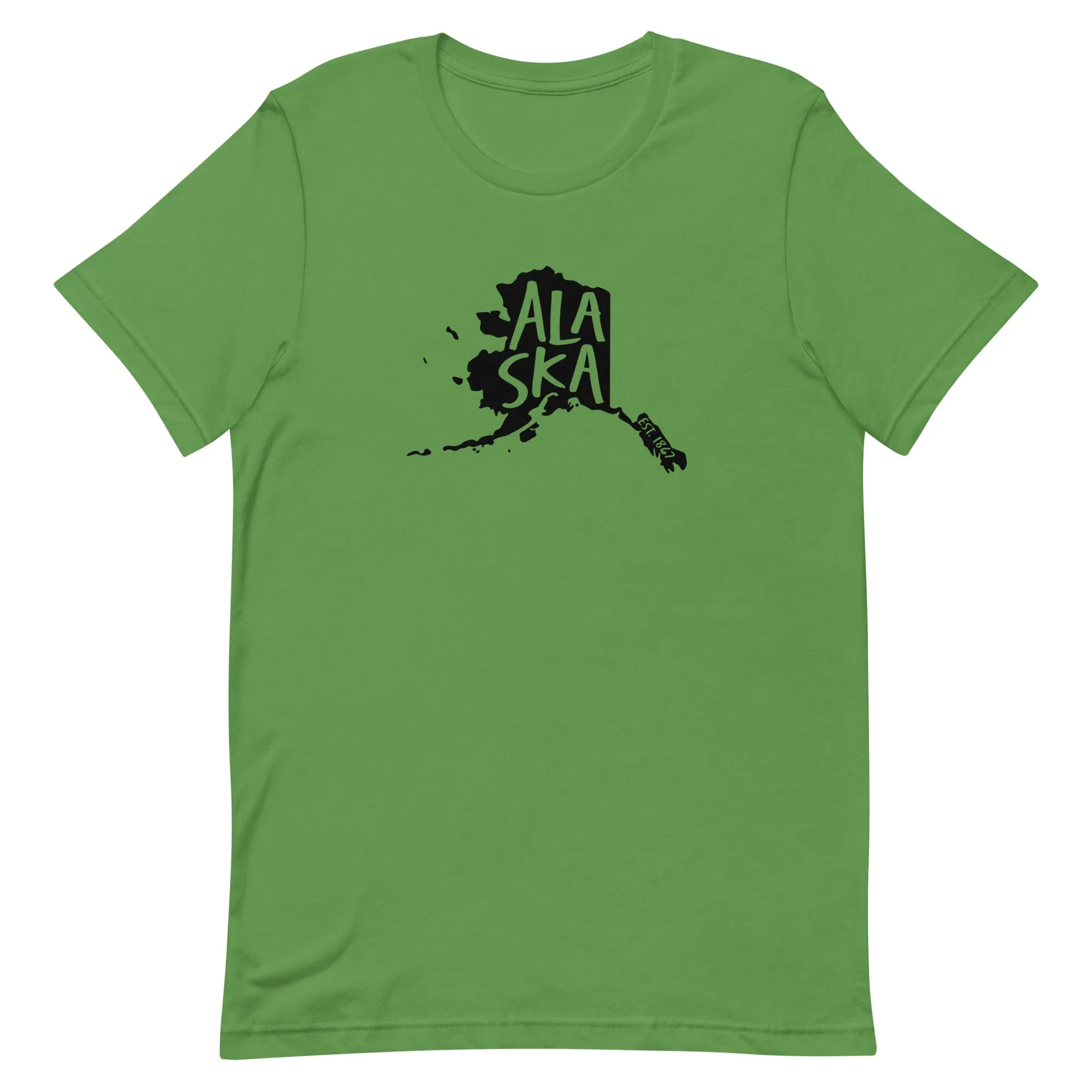 Alaska Cutout T-Shirt (Black Logo)