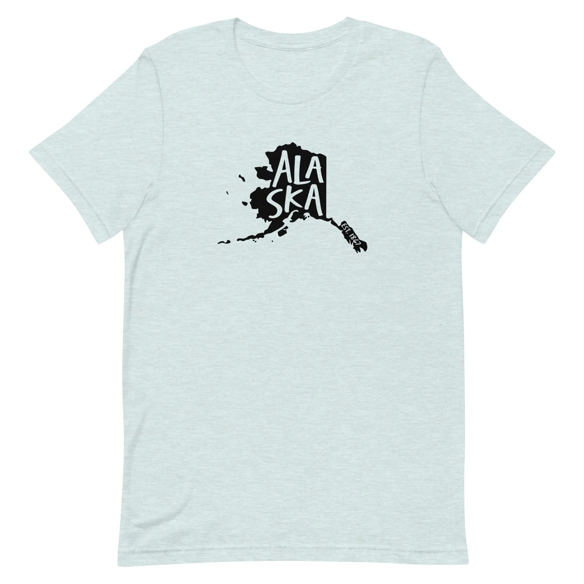 Alaska Cutout T-Shirt (Black Logo)