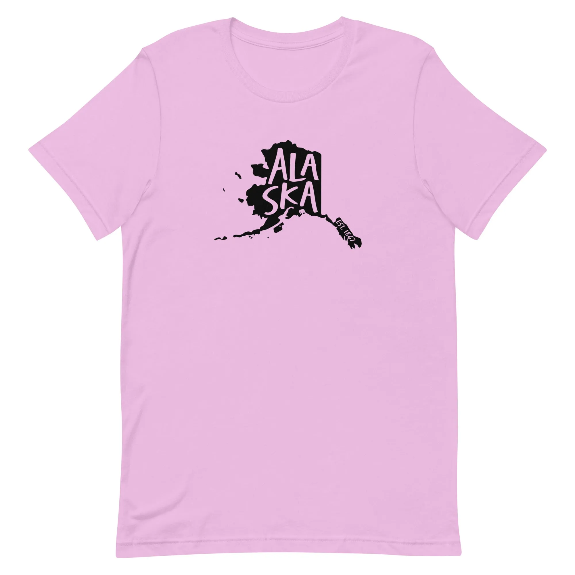 Alaska Cutout T-Shirt (Black Logo)