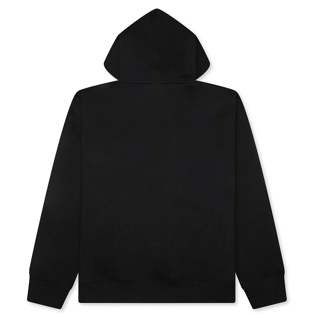 All City Zip Up Hoodie - Black
