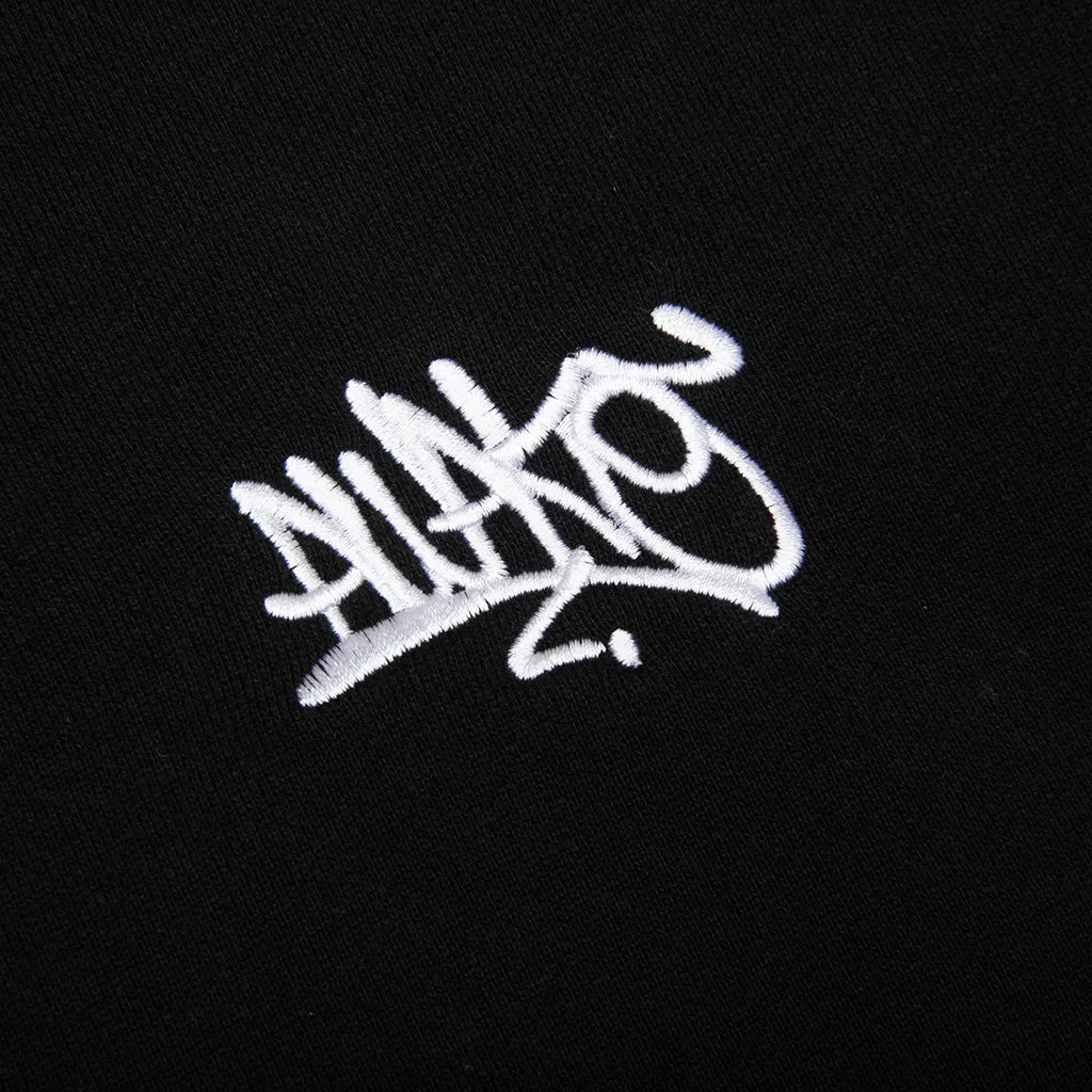 All City Zip Up Hoodie - Black