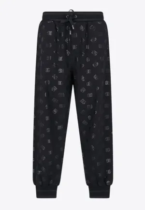 All-Over DG Logo Print Track Pants