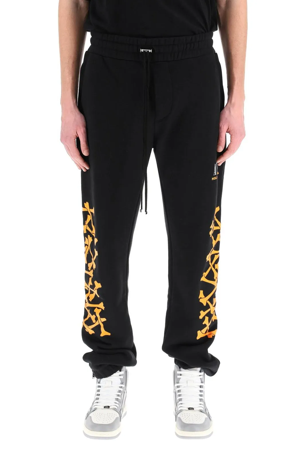 Amiri Drawstring Bone Motif Track Pants