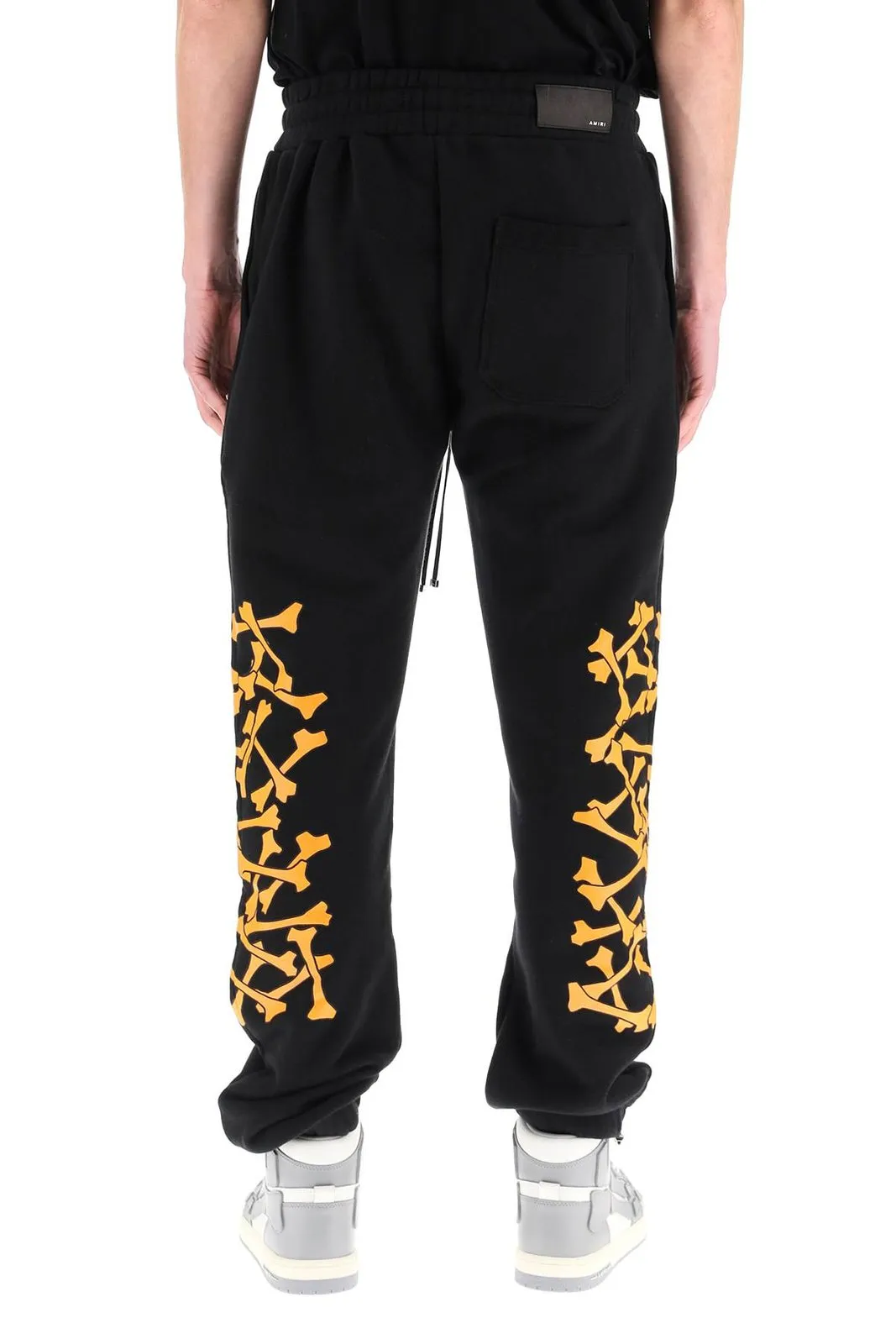 Amiri Drawstring Bone Motif Track Pants