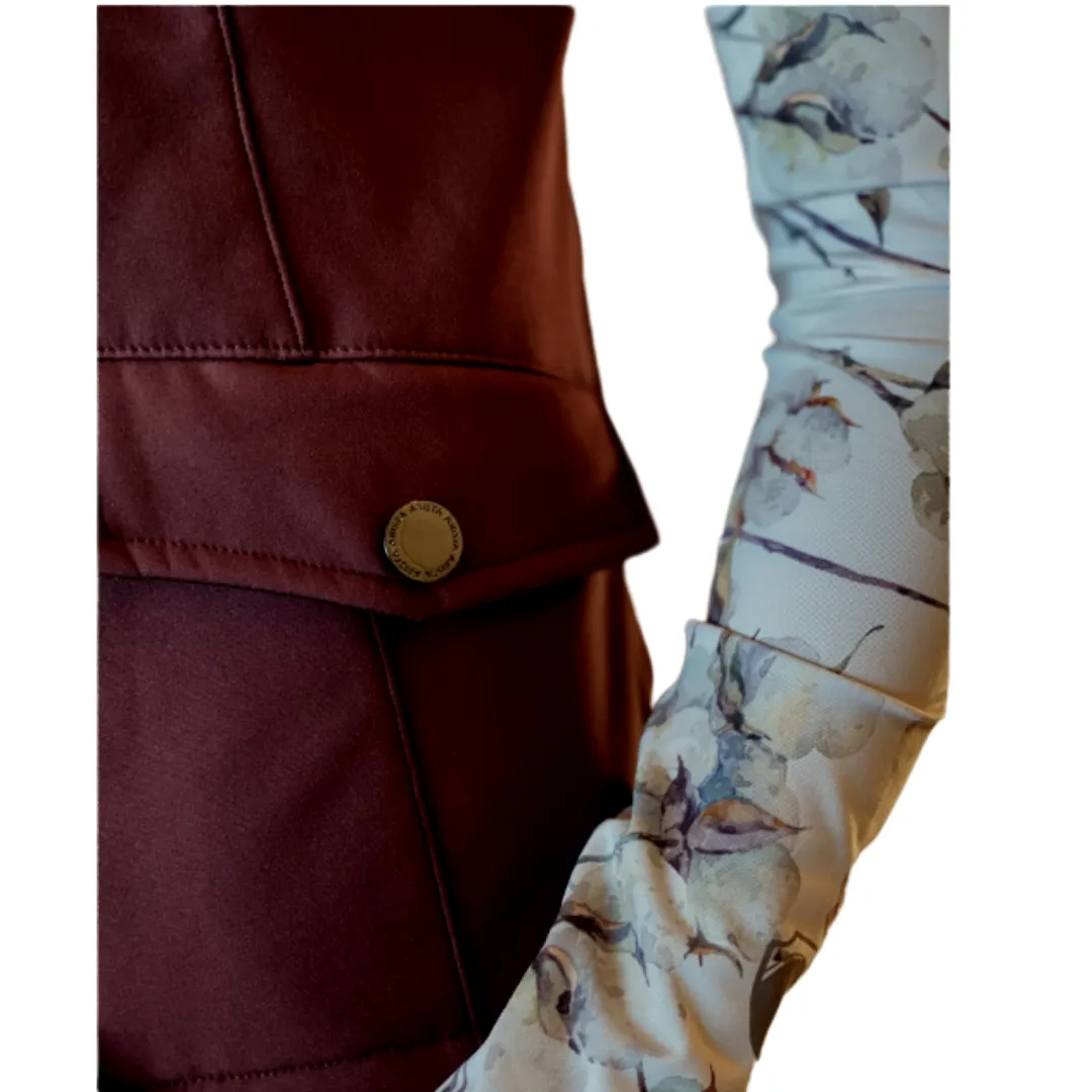 Arista Womens Topline Vest- RAISIN