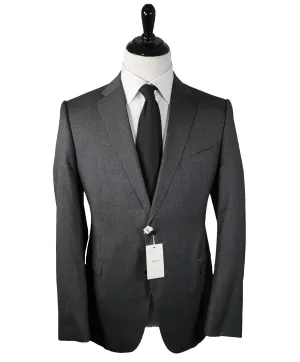 ARMANI COLLEZIONI - “METROPOLITAN” Slim Gray Textured Suit - 44R