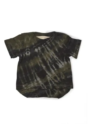 Army Tie Dye Jersey Baby Tee