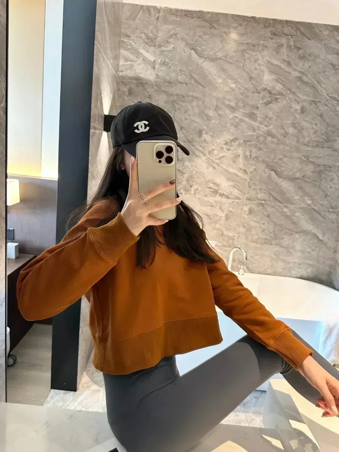 Autumn Spring Hooded Gym Wear Workout Long Sleeve Crop Tops Women Cotton Feel Hoodies Sport Fitness Running Pullover Sweatshirts