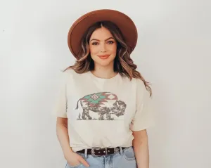 Aztec Buffalo l Nature Tee