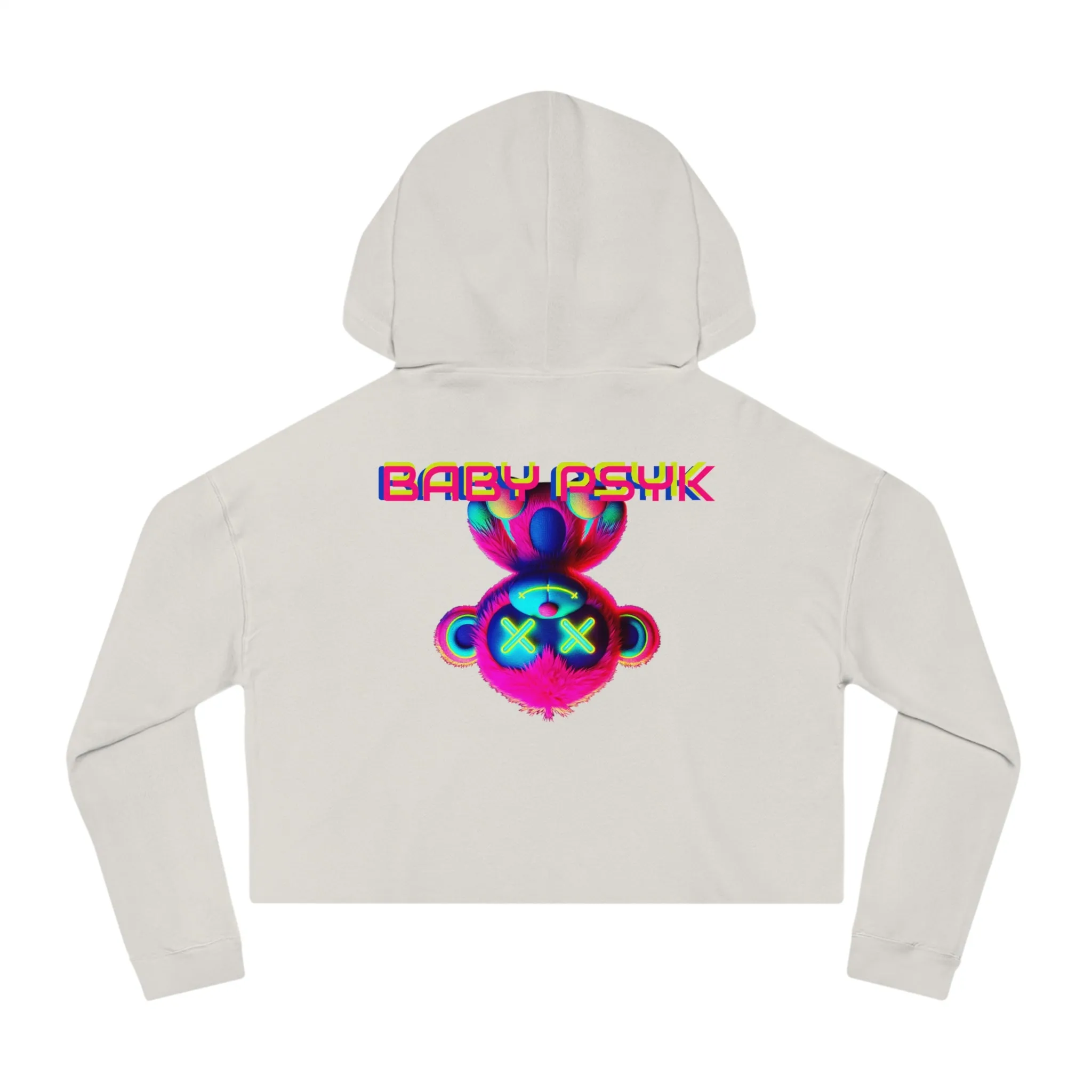 BABY PSYK Cropped Hooded Sweatshirt
