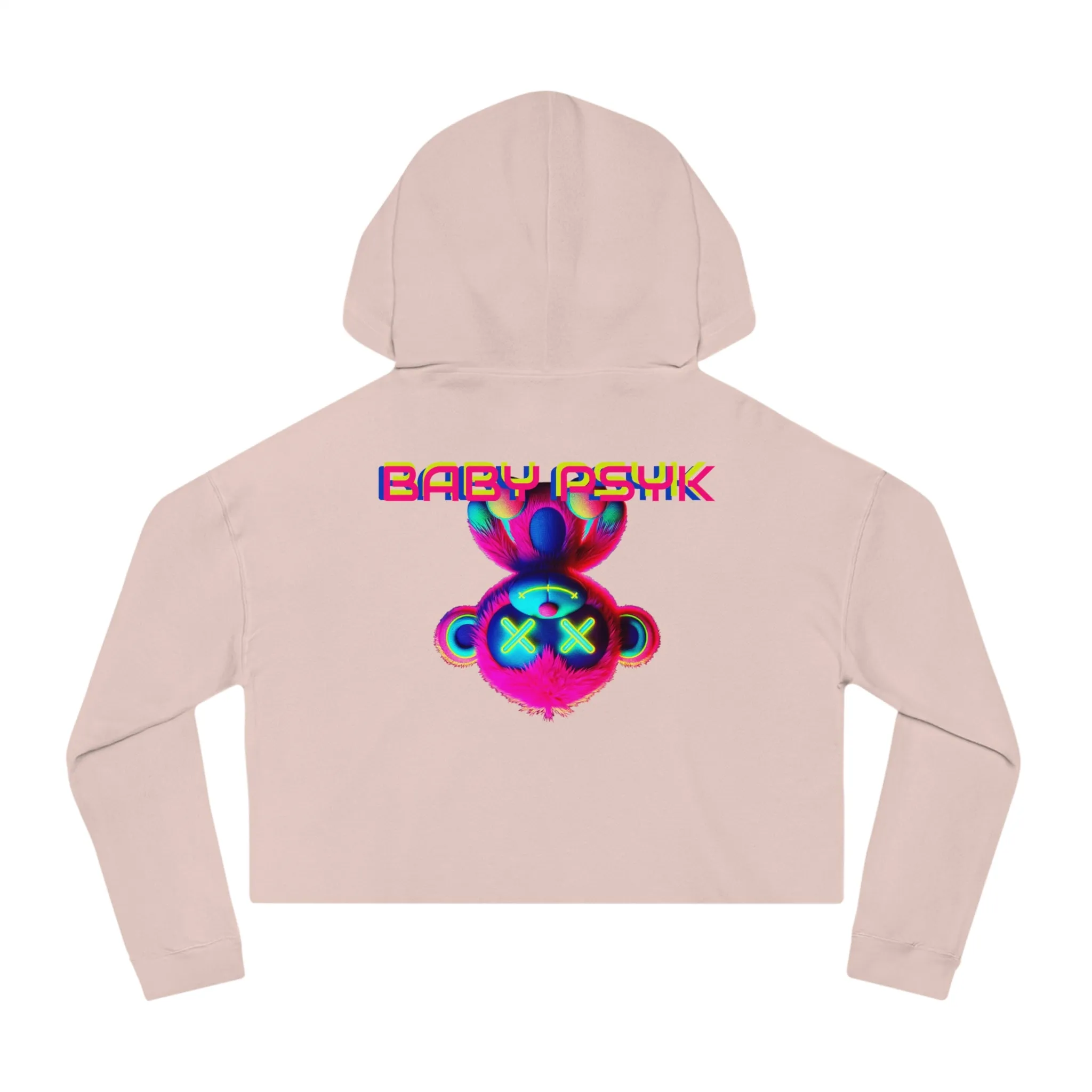 BABY PSYK Cropped Hooded Sweatshirt