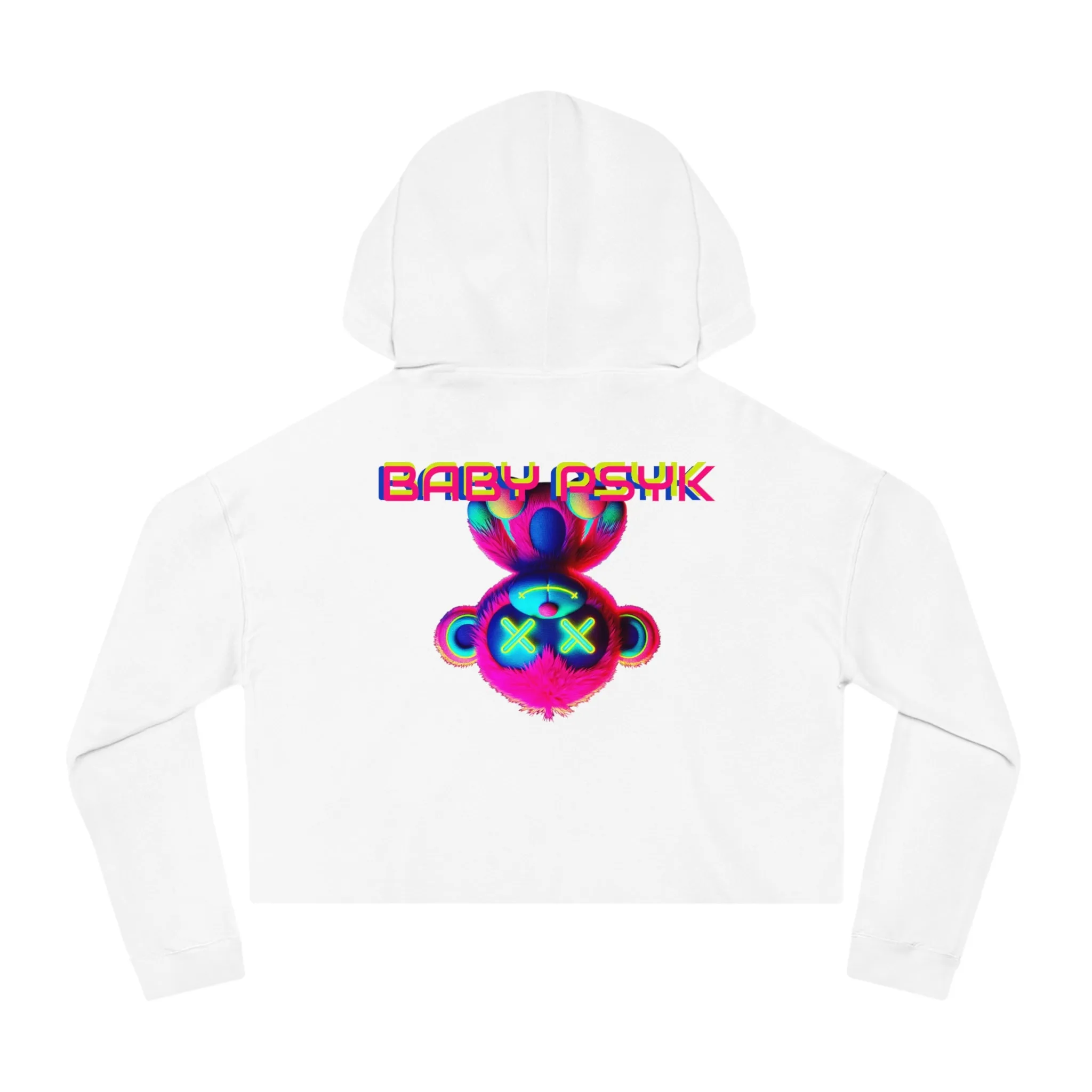 BABY PSYK Cropped Hooded Sweatshirt