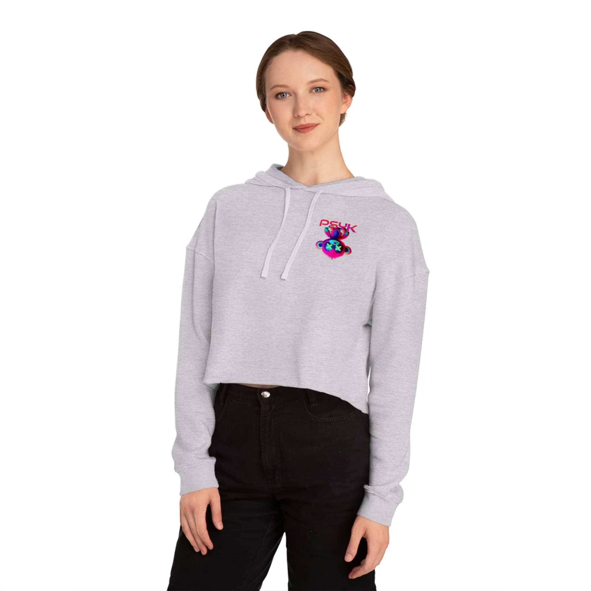 BABY PSYK Cropped Hooded Sweatshirt