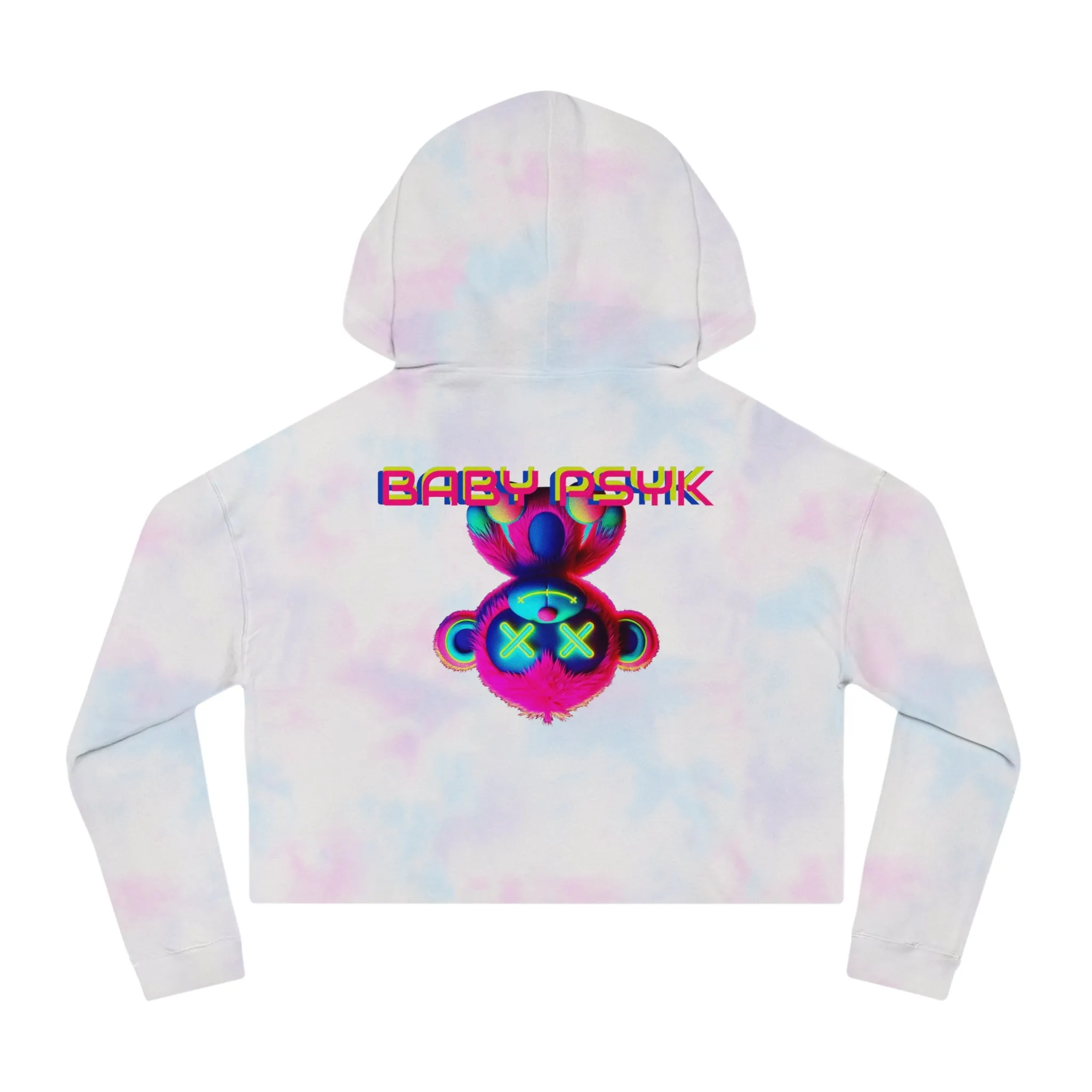 BABY PSYK Cropped Hooded Sweatshirt
