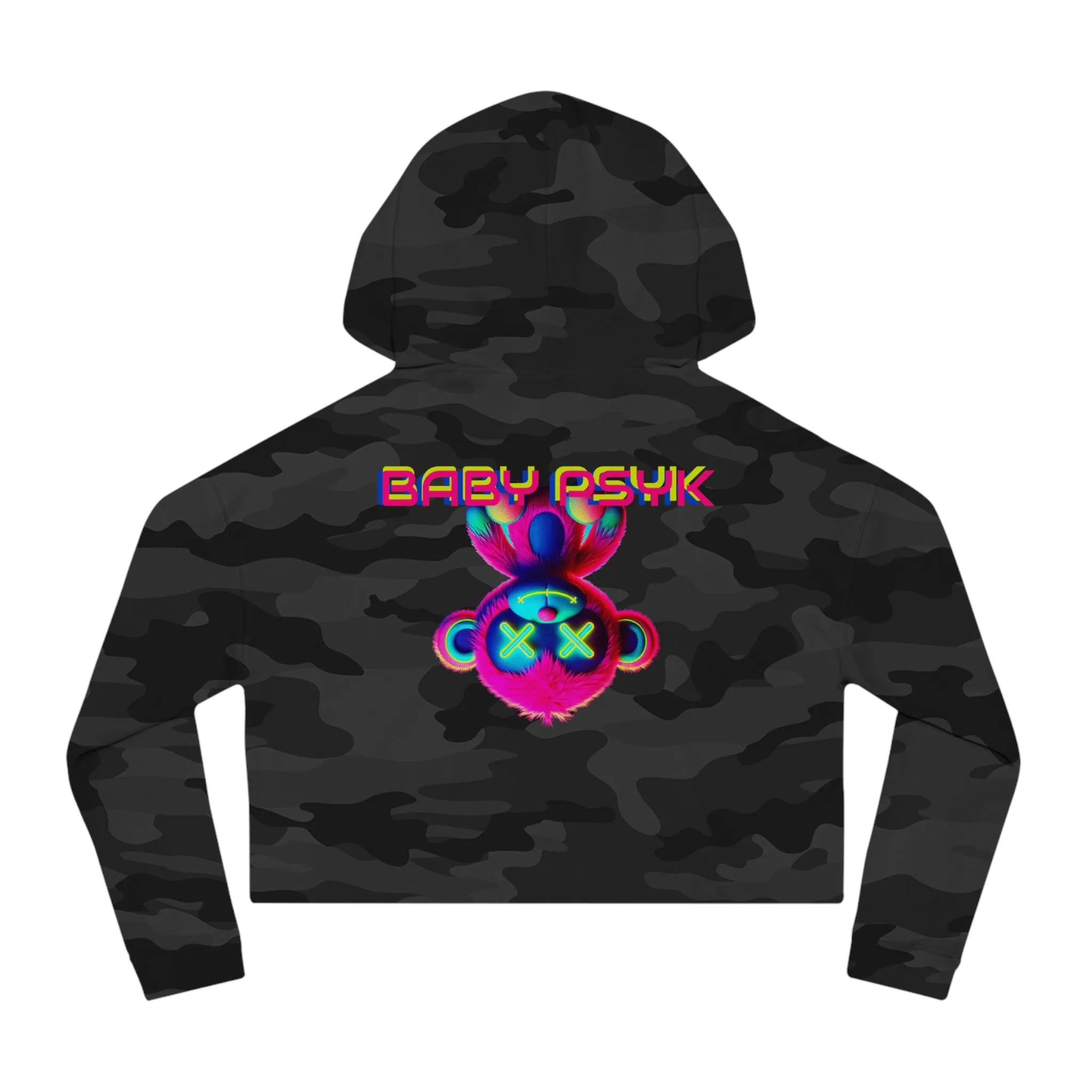 BABY PSYK Cropped Hooded Sweatshirt