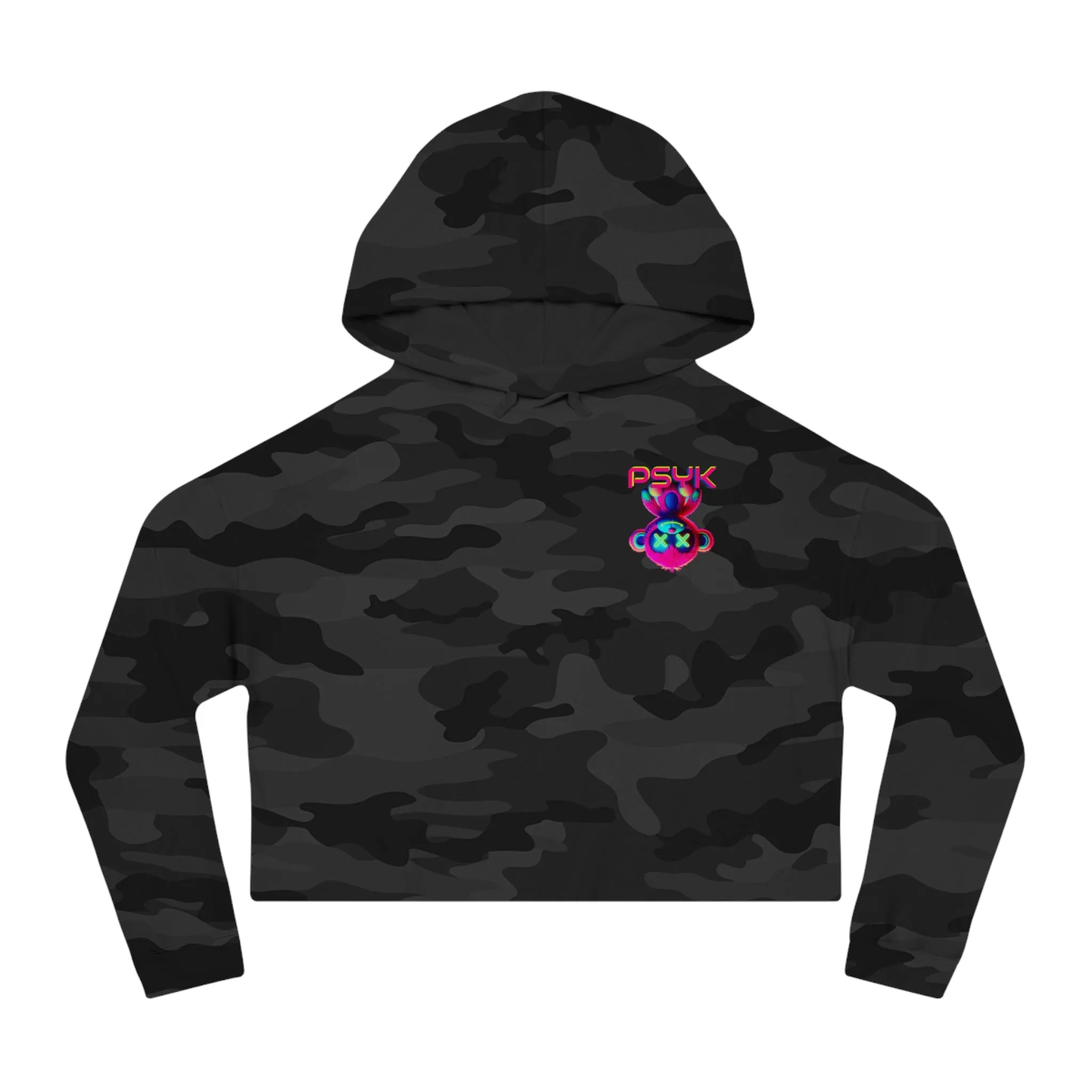 BABY PSYK Cropped Hooded Sweatshirt