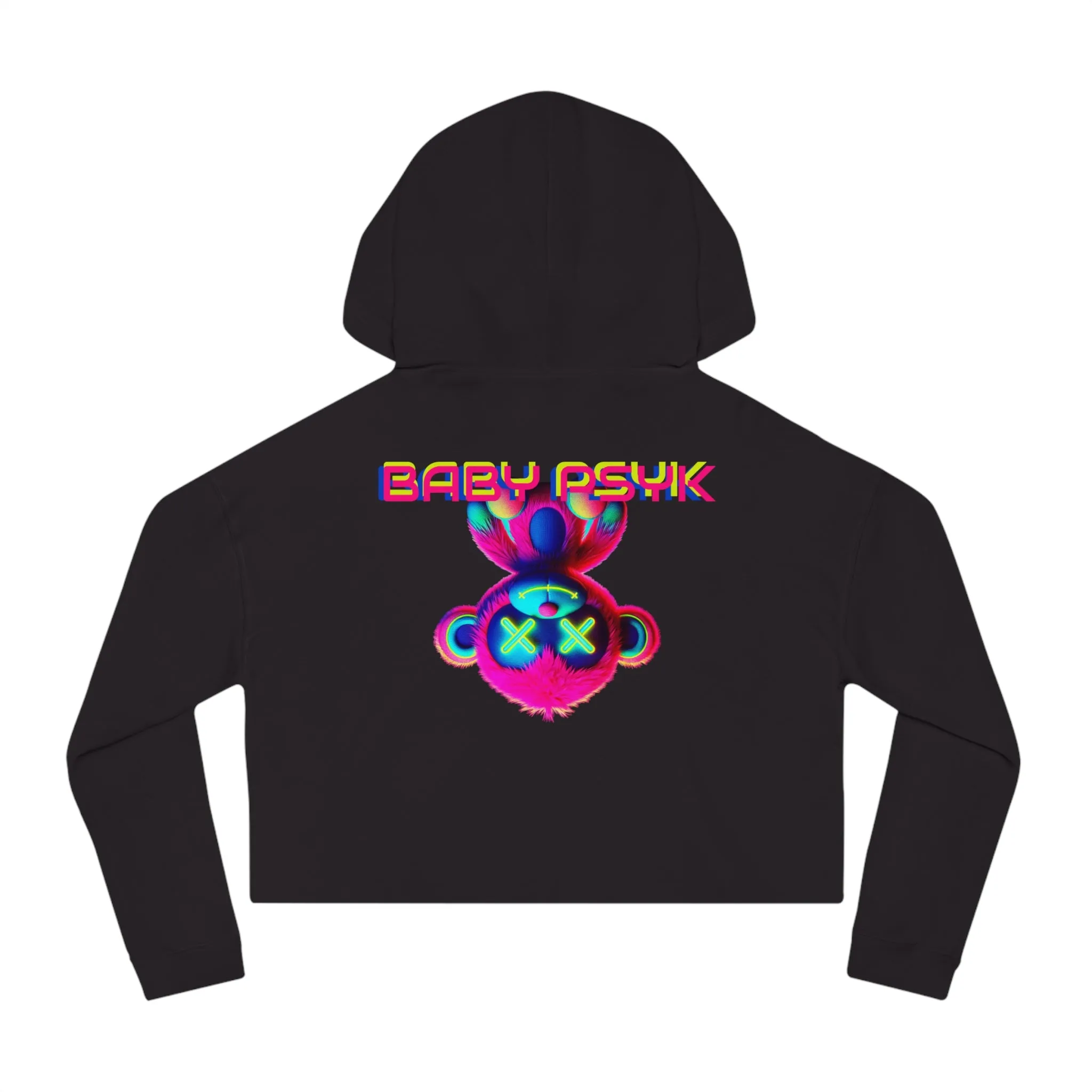 BABY PSYK Cropped Hooded Sweatshirt