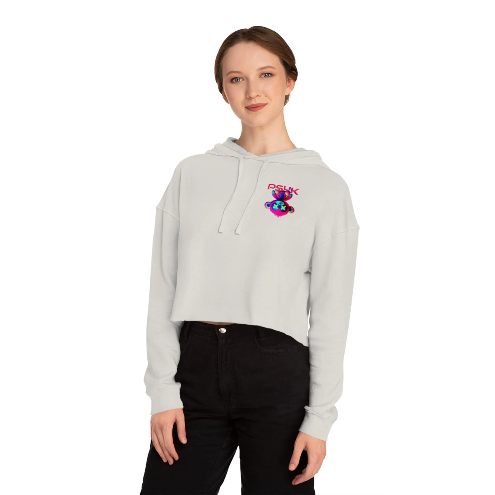 BABY PSYK Cropped Hooded Sweatshirt