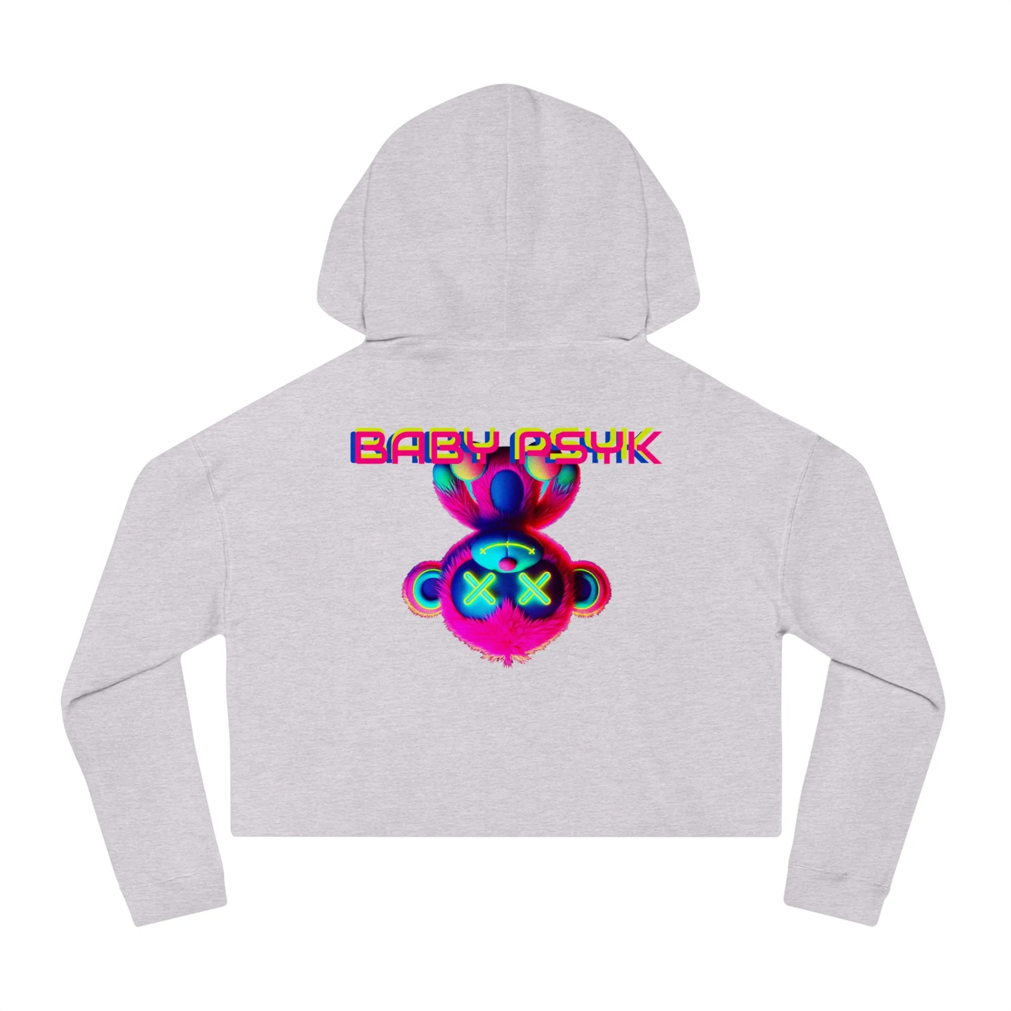 BABY PSYK Cropped Hooded Sweatshirt