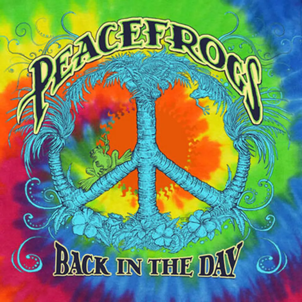 Back in the Day Frog Spiral Tie Dye S/S T-Shirt - 10251