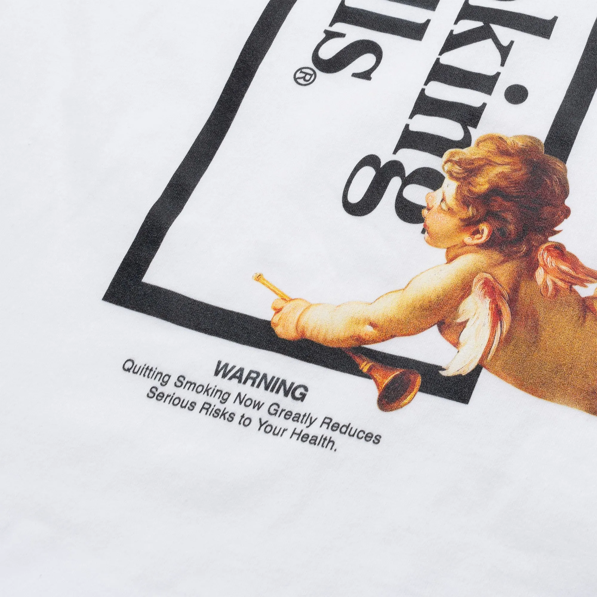 Back Logo LS Tee FRC2038 White