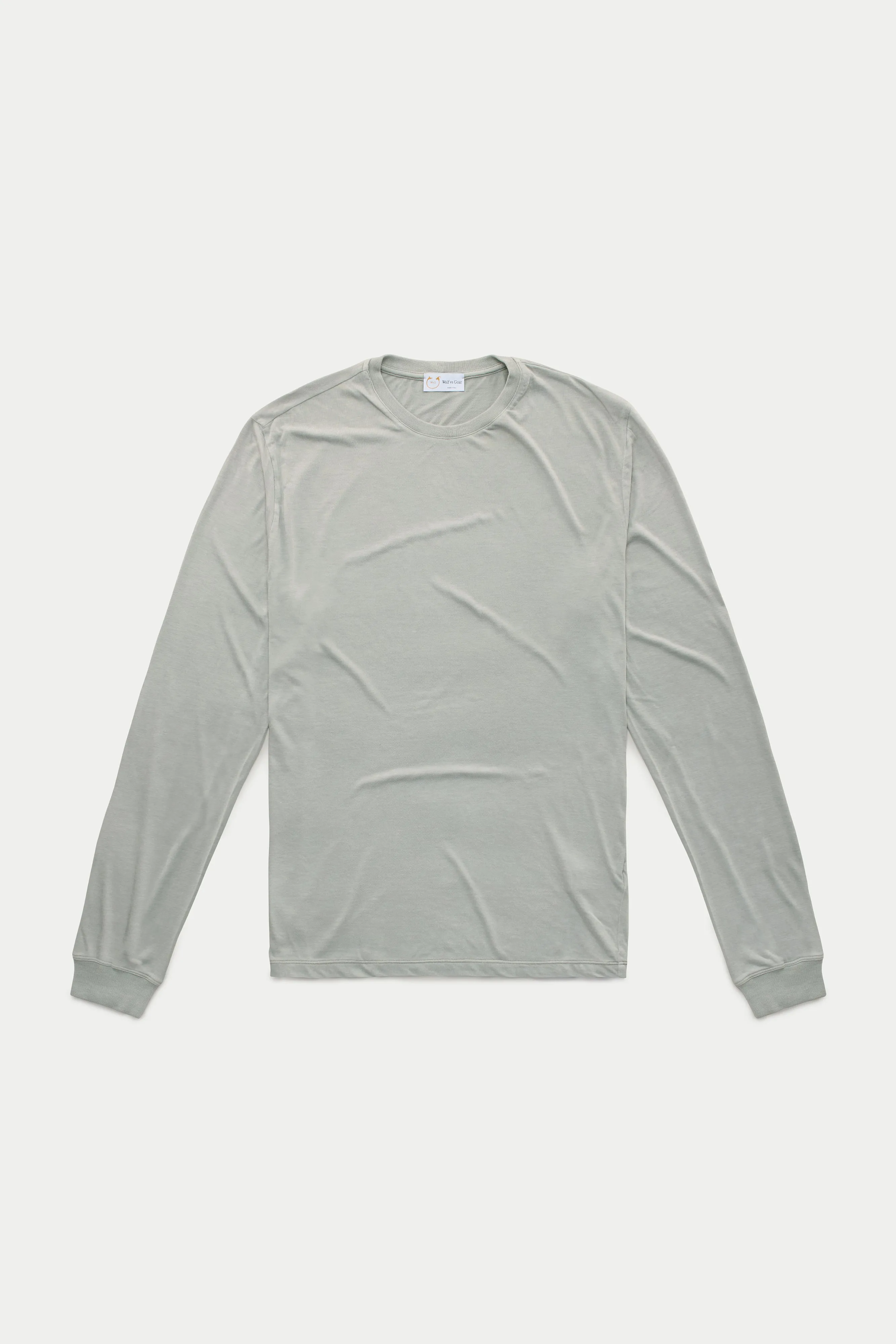 Bamboo Sorona Long Sleeve Crew Neck T-Shirt Paloma