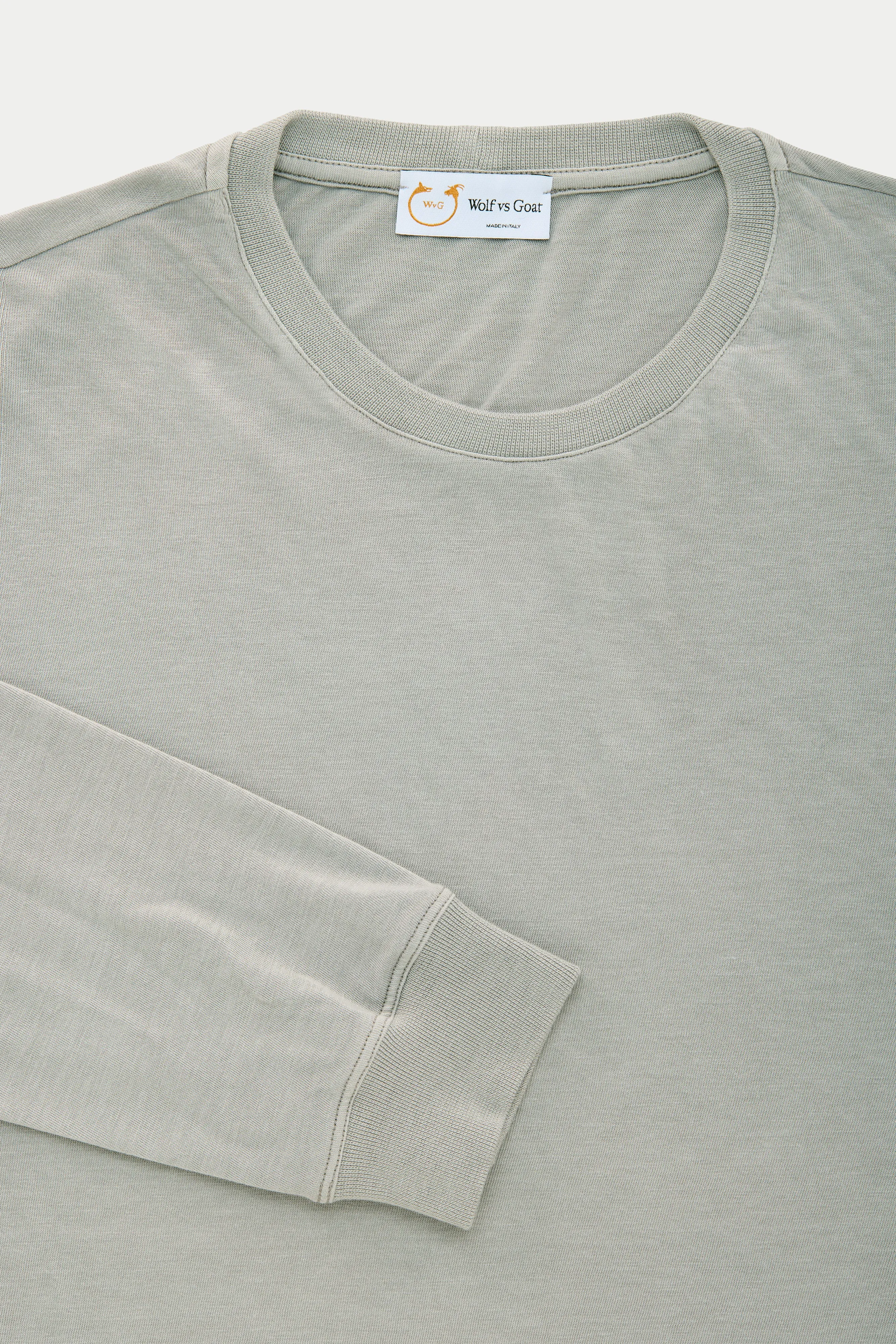Bamboo Sorona Long Sleeve Crew Neck T-Shirt Paloma