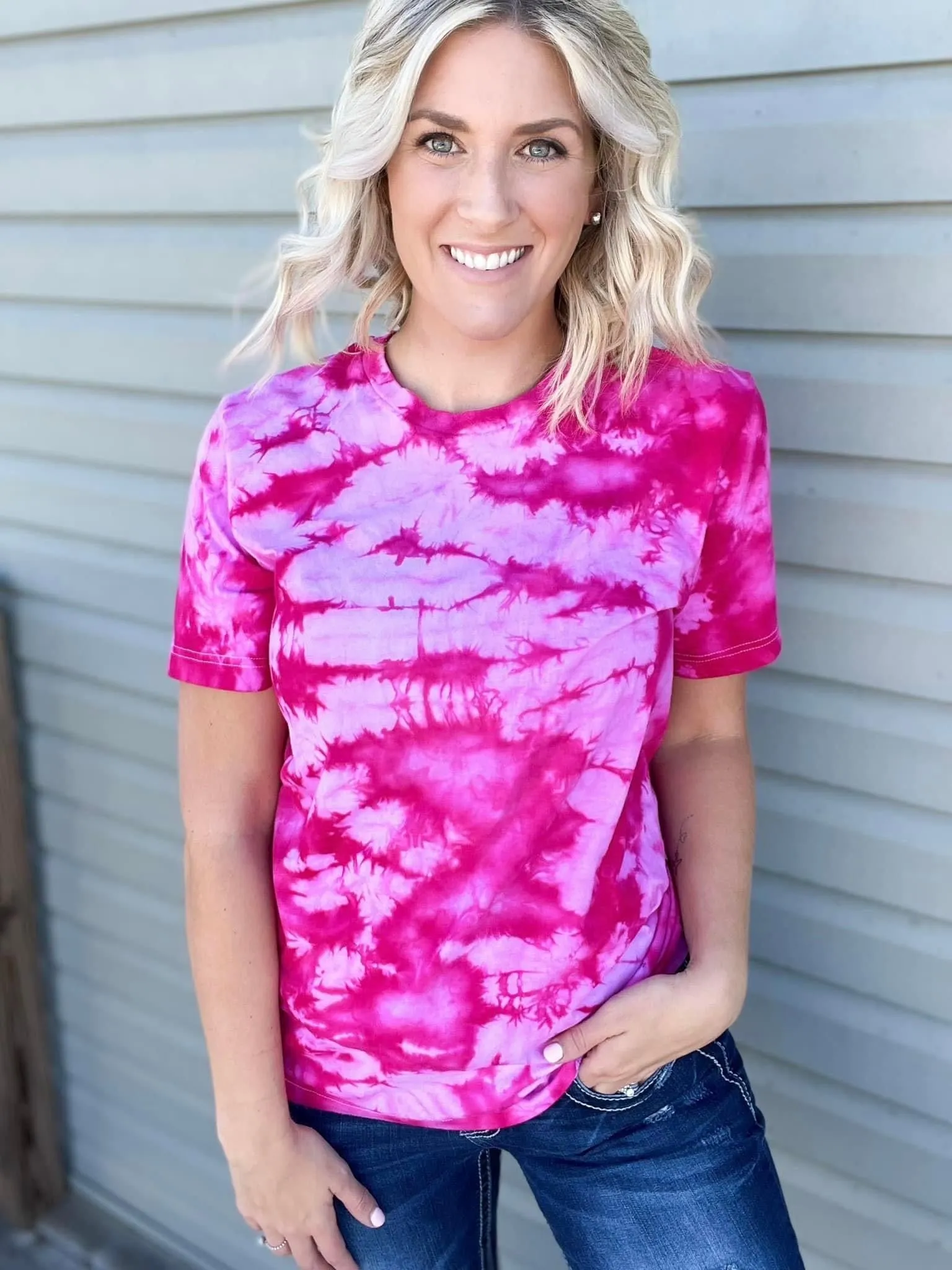 Barbie Pink Ice Dye