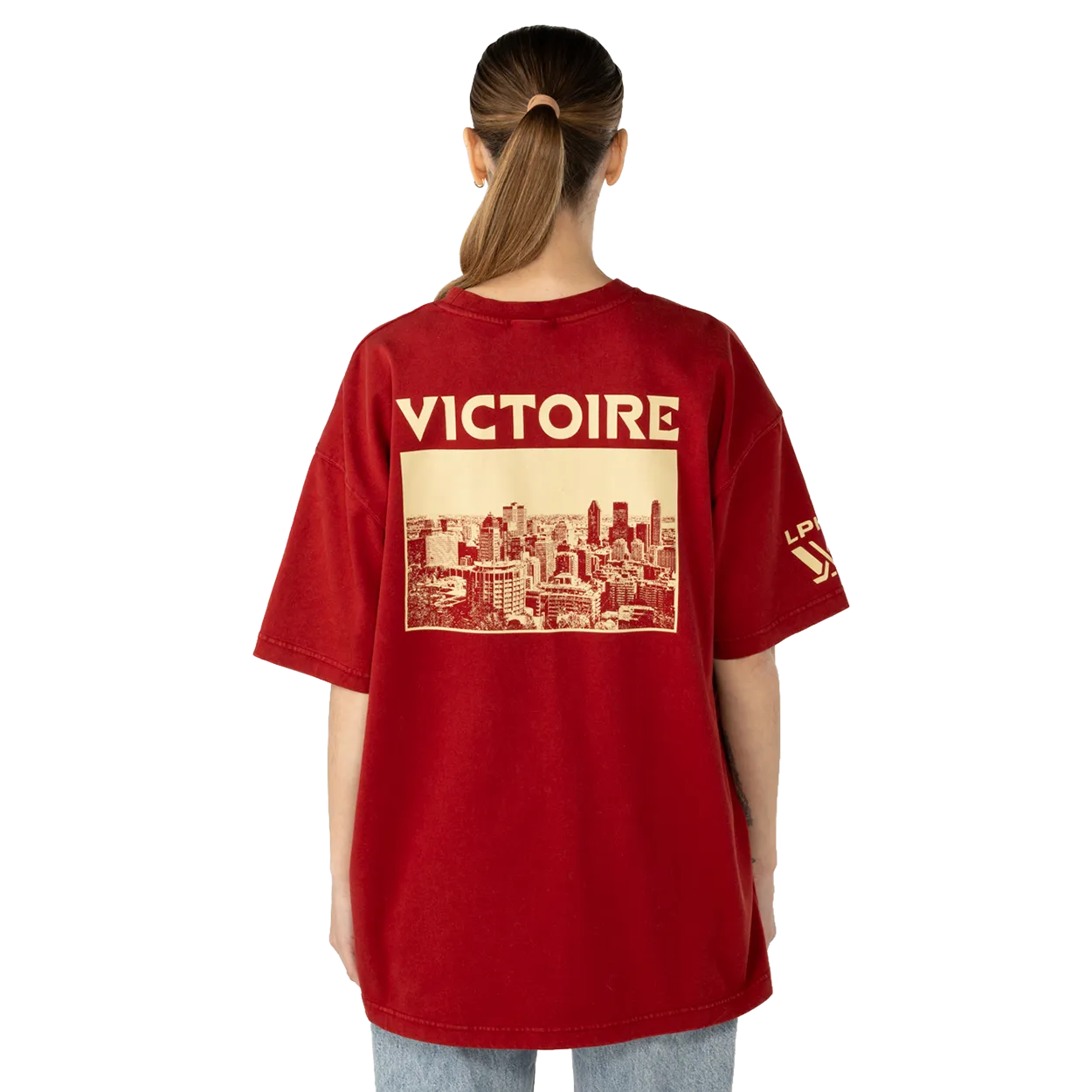 BAUER PWHL BOXY TEE MONTREAL VICTOIRE