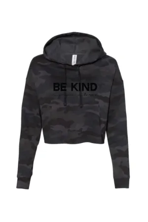 Be Kind Crop Hoodie