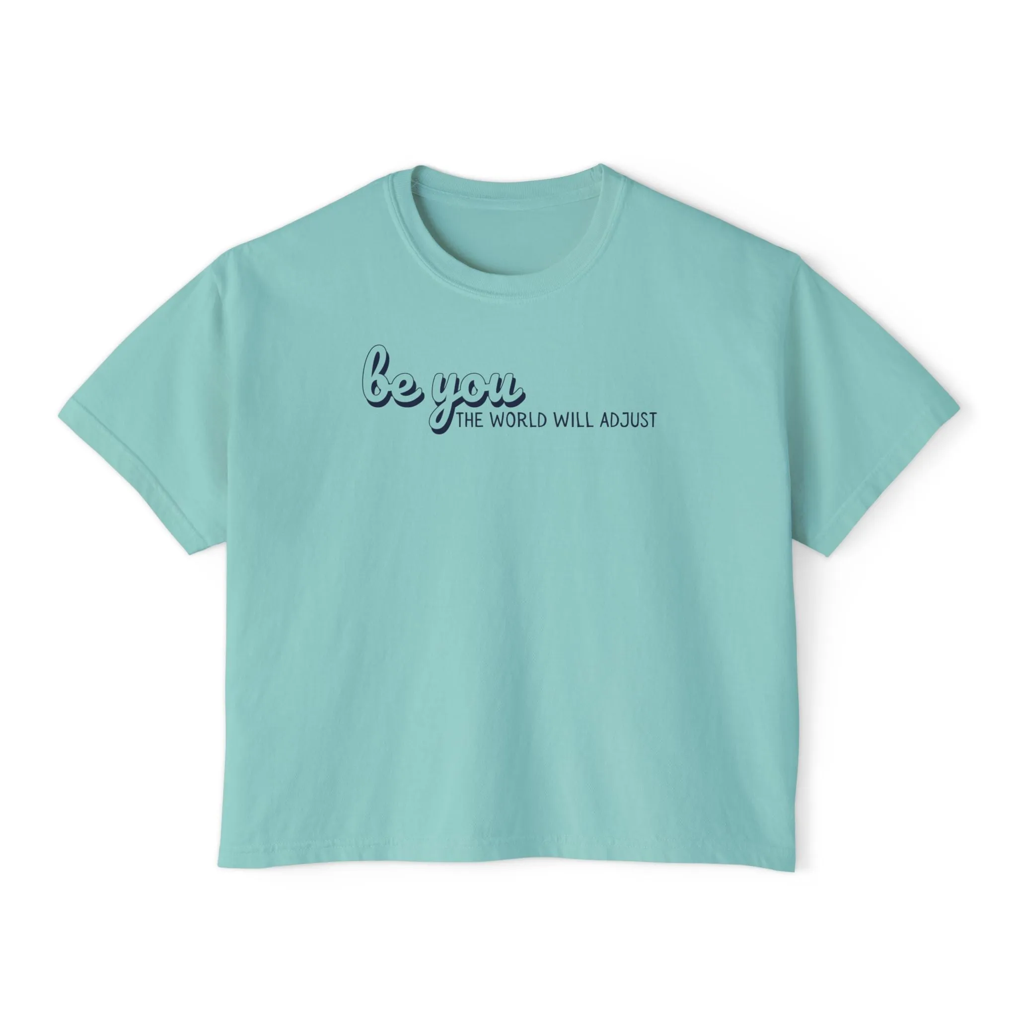 Be You Cropped Boxy Tee