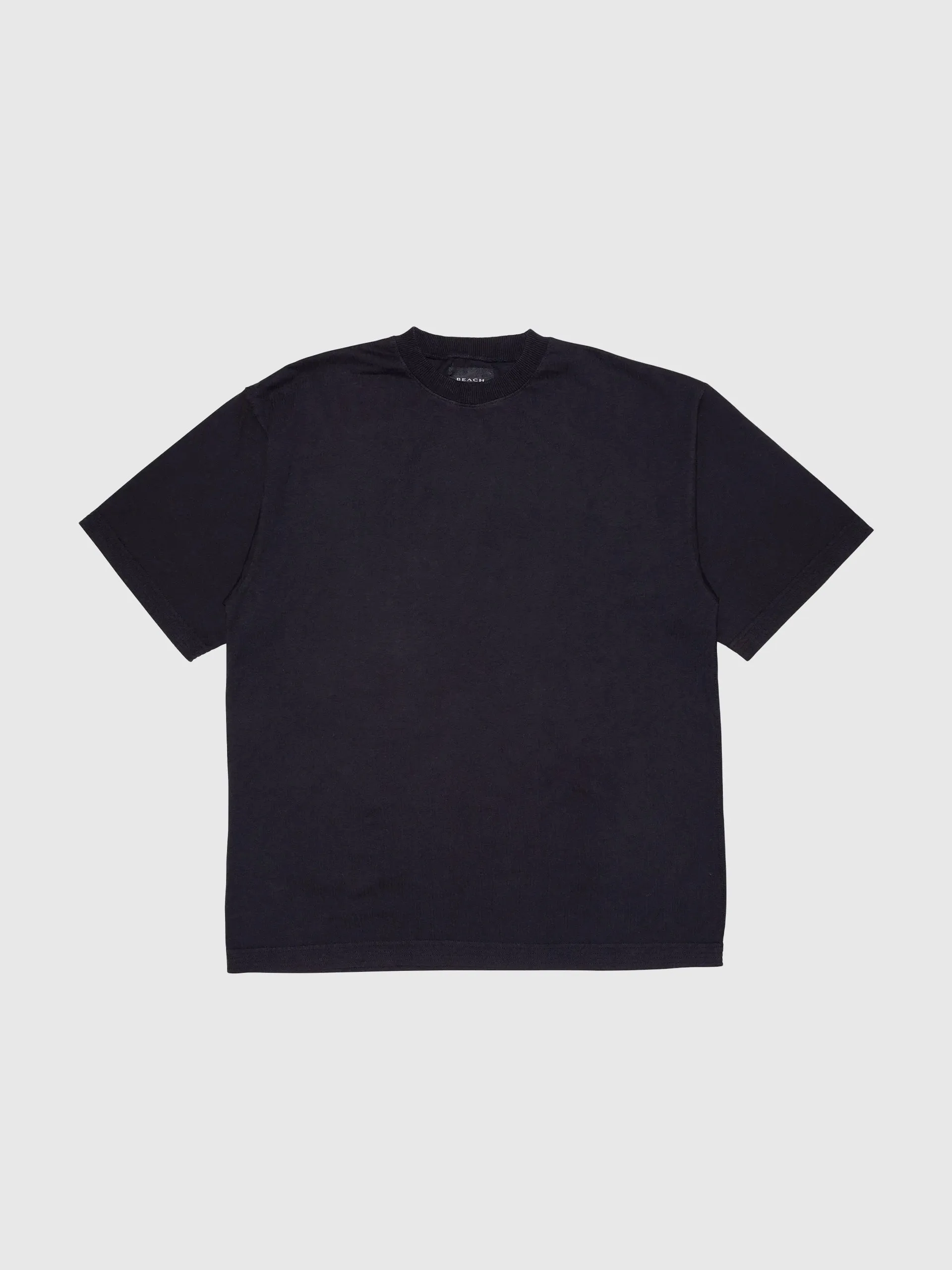 BEACH BRAINS Big Oversize Tee Black