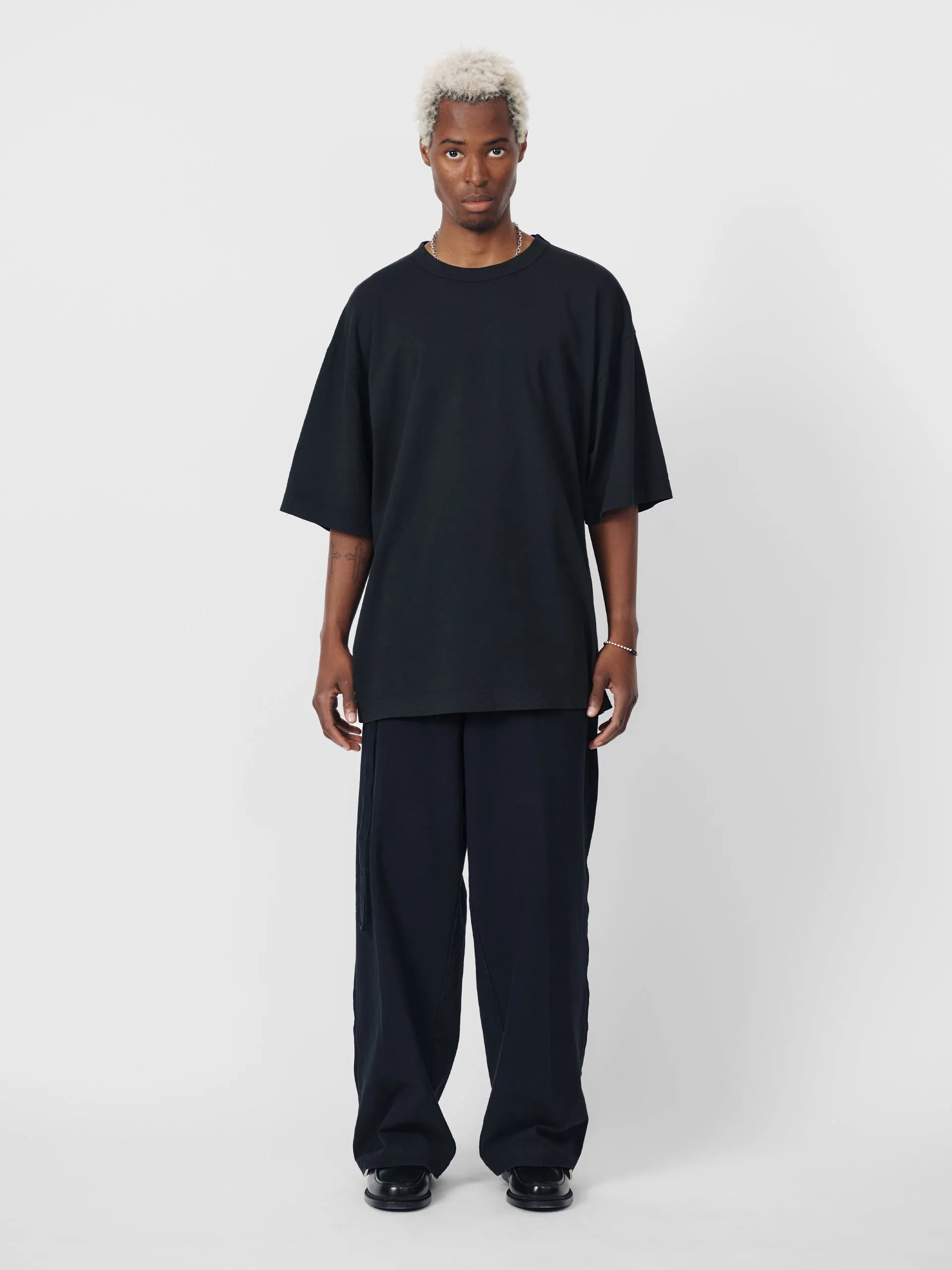 BEACH BRAINS Big Oversize Tee Black