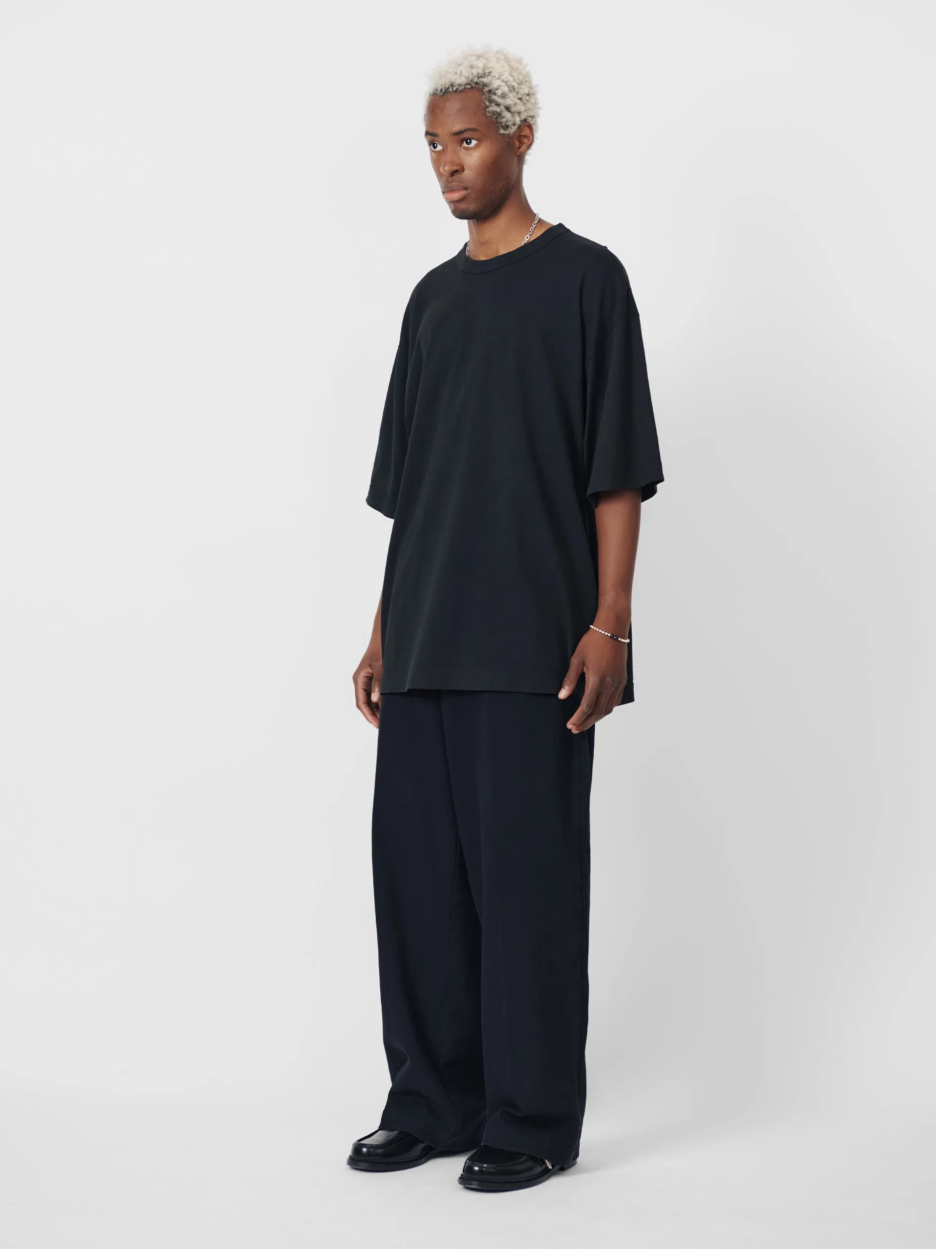 BEACH BRAINS Big Oversize Tee Black