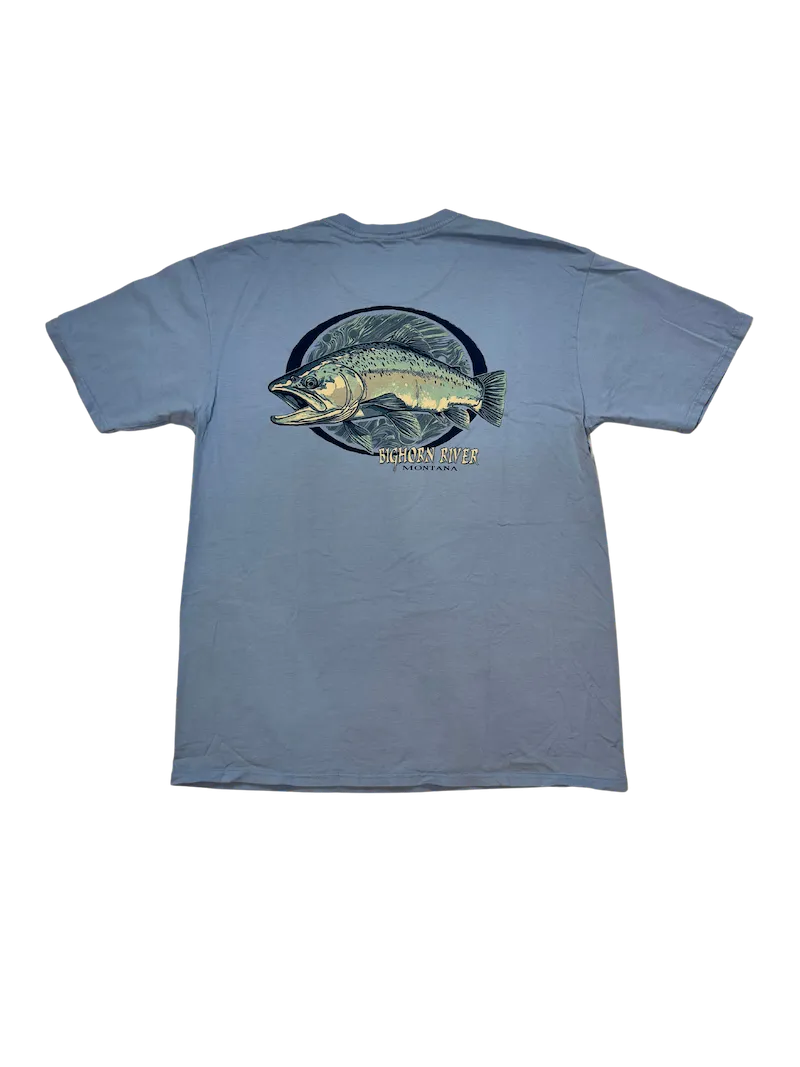 Bighorn Angler Logo T Shirt - Circle Trout