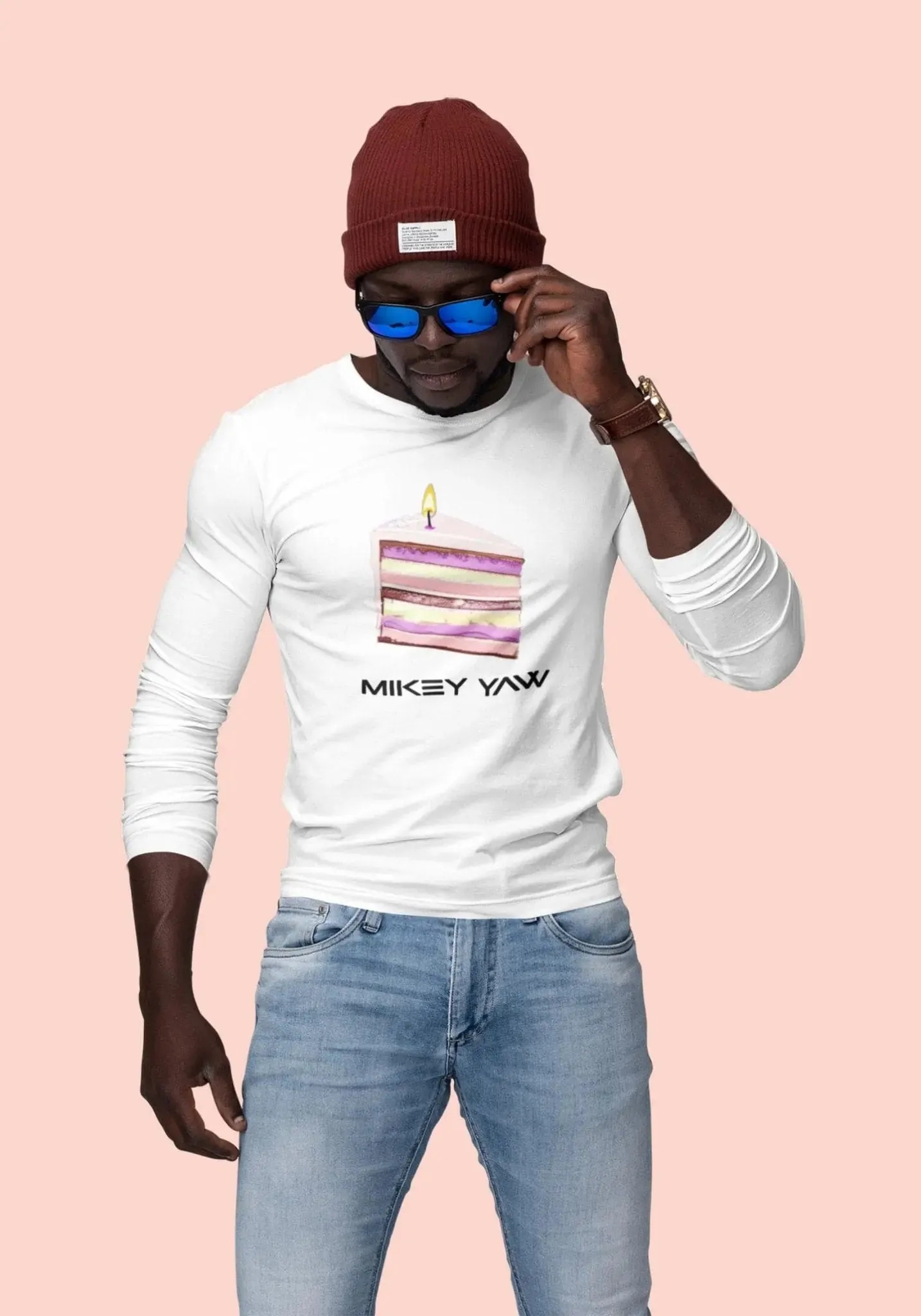 Birthday Cake Long Sleeve T-Shirt