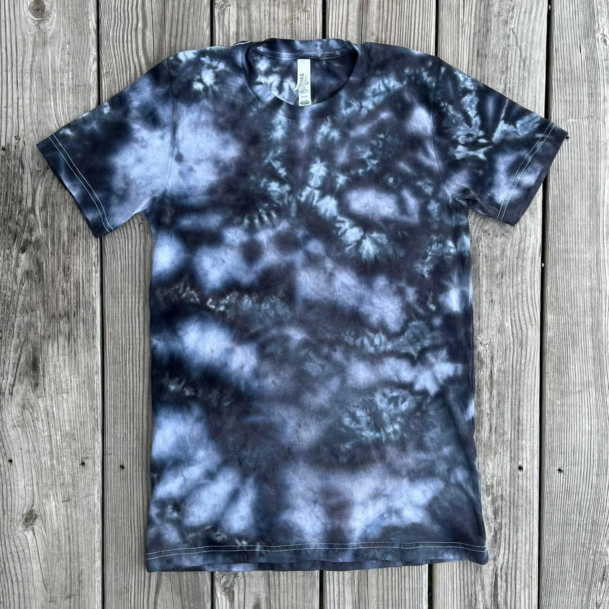 Black & Grey Ice Dye