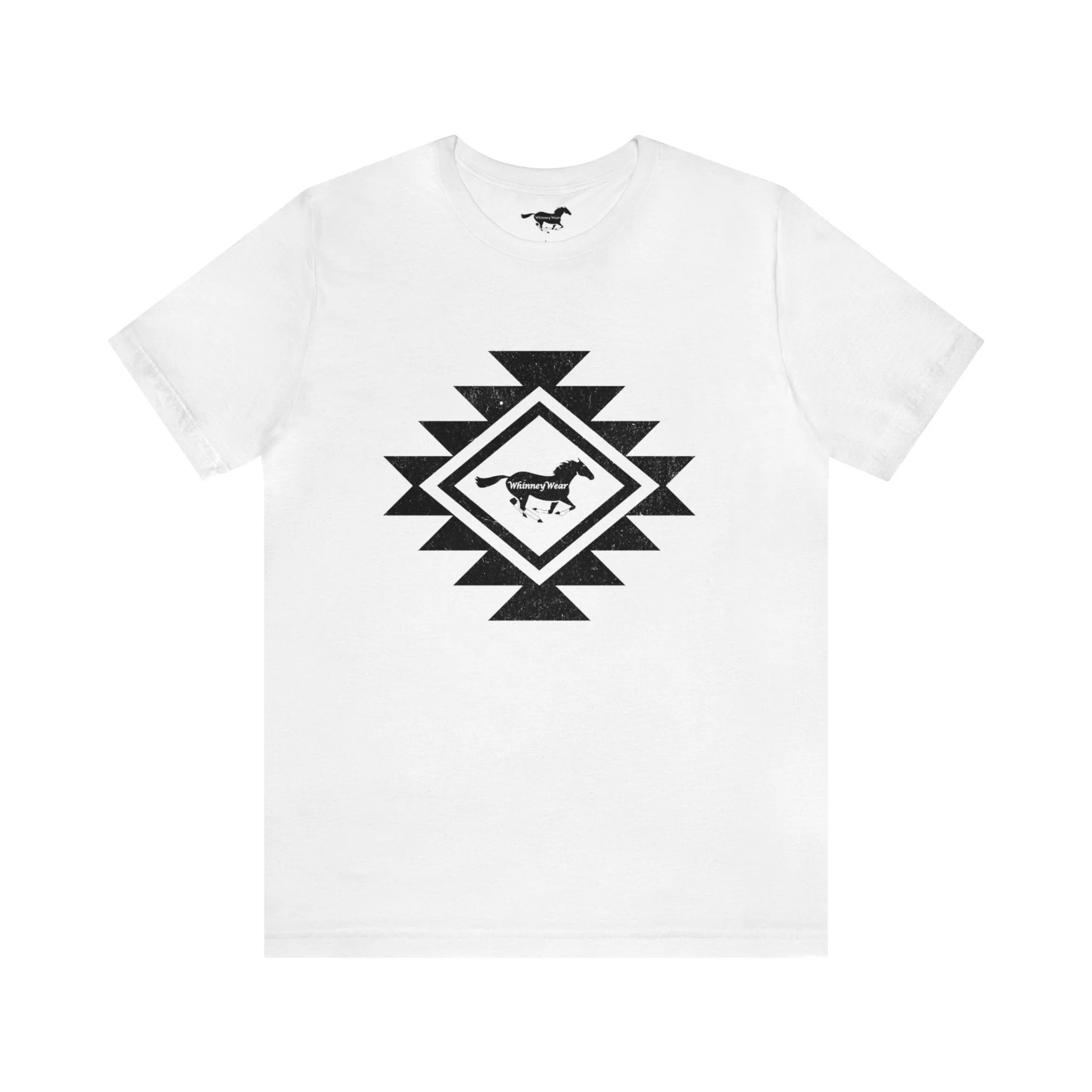 Black Aztec Graphic Tee - Assorted Shirt Colors